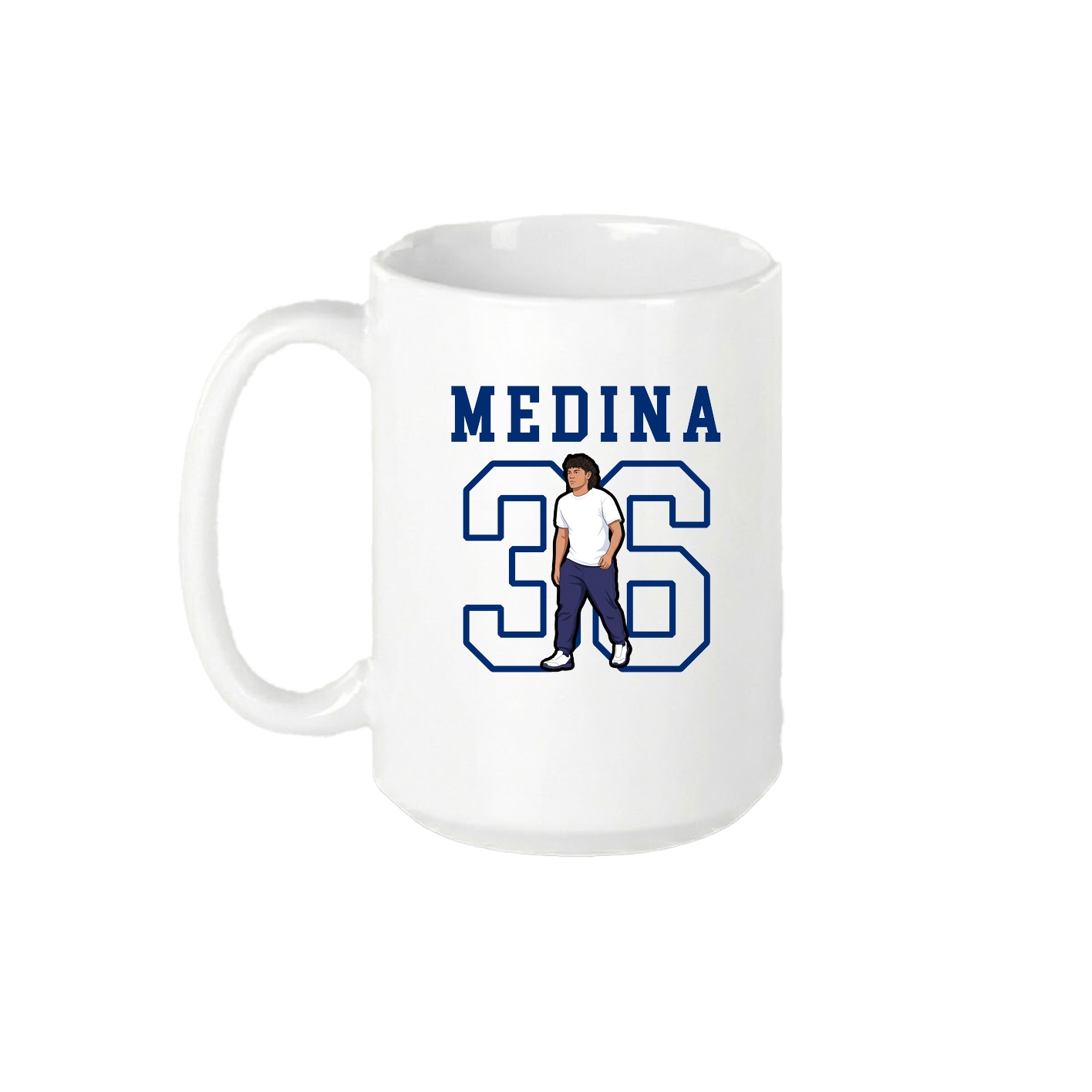 15oz Coffee Mug — Shirsey in White