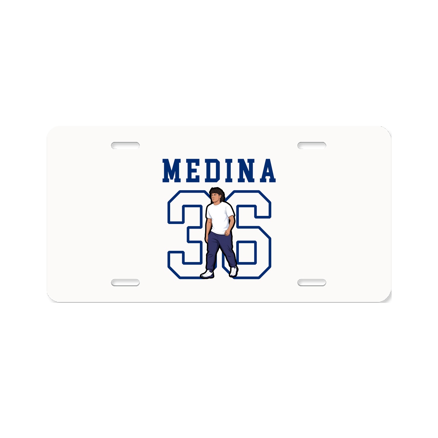 License Plate — Shirsey in Classic
