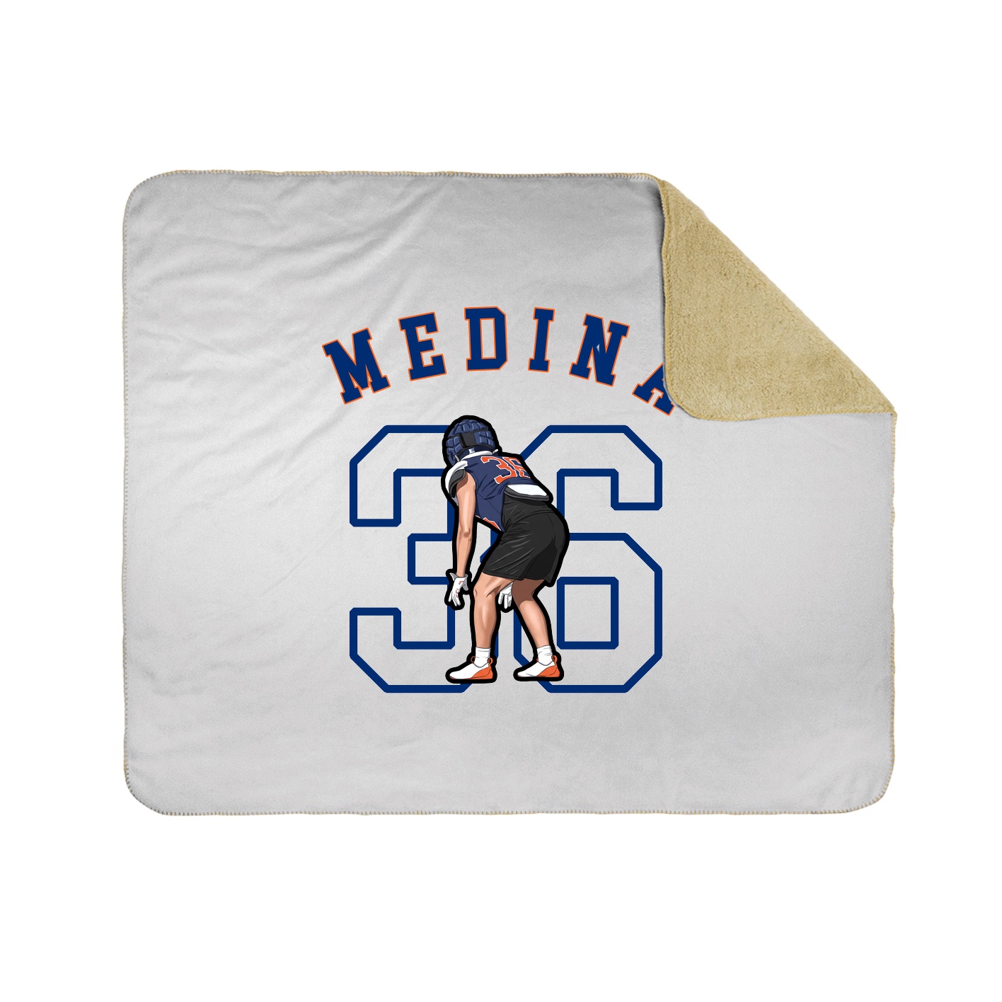 Throw Blanket — Shirsey Arch in White