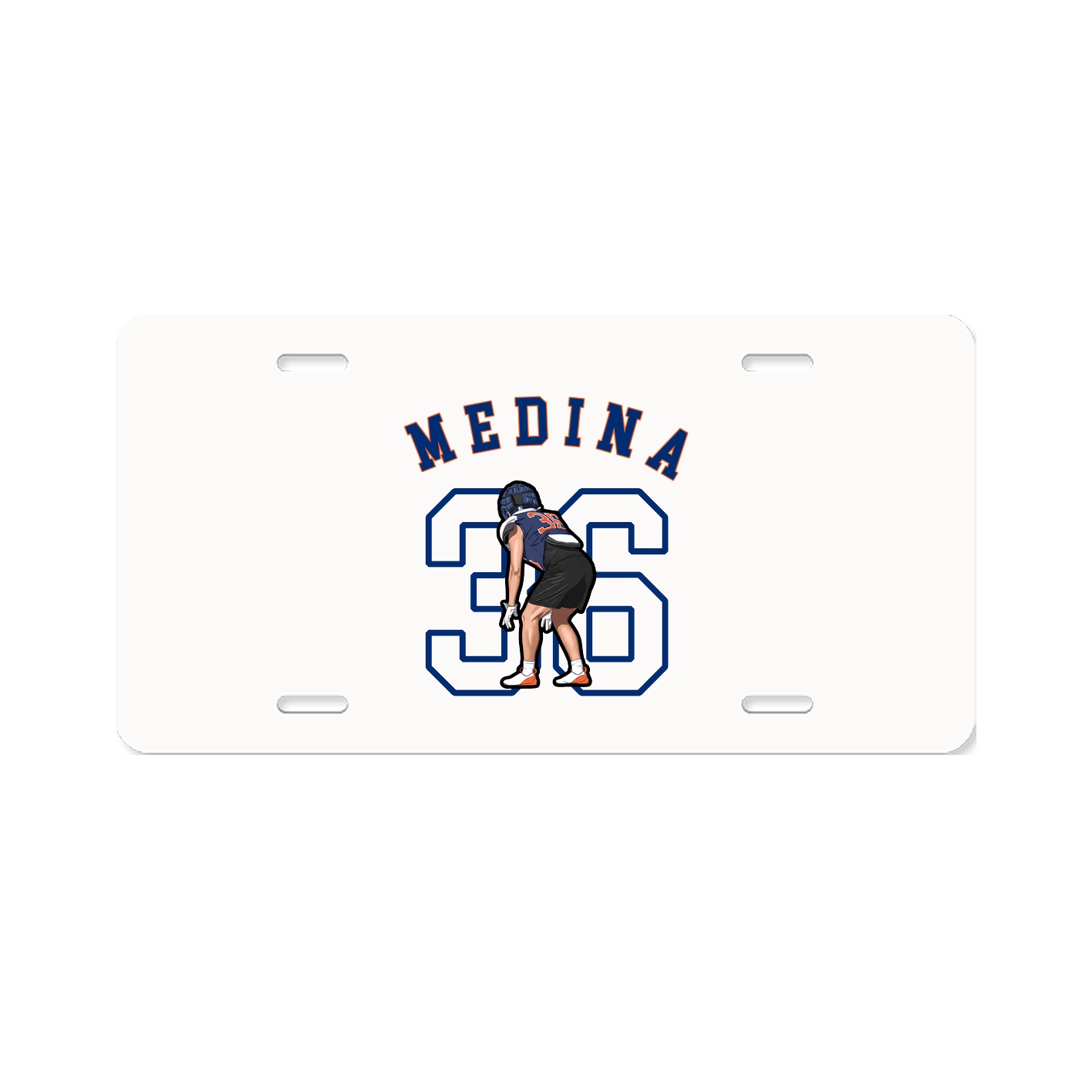 License Plate — Shirsey Arch in Classic
