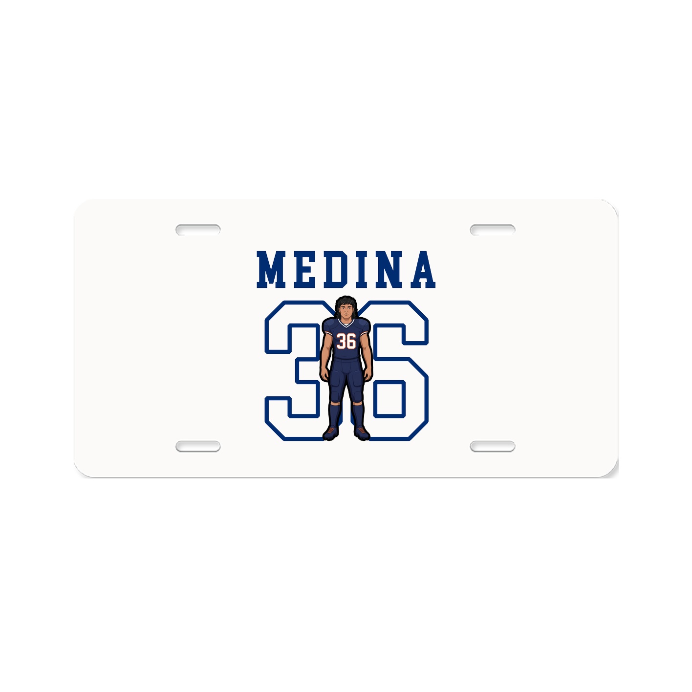 License Plate — Shirsey in Classic