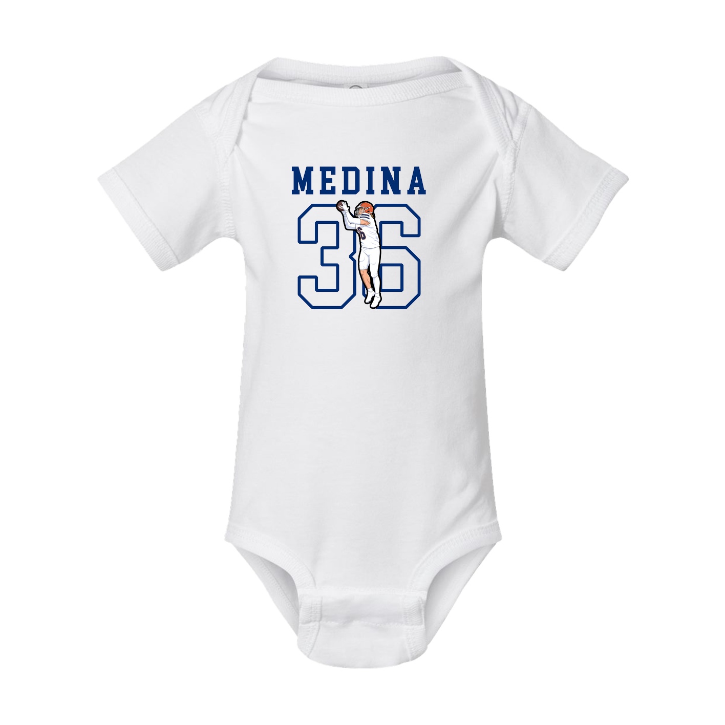 Baby Onesie — Shirsey in White