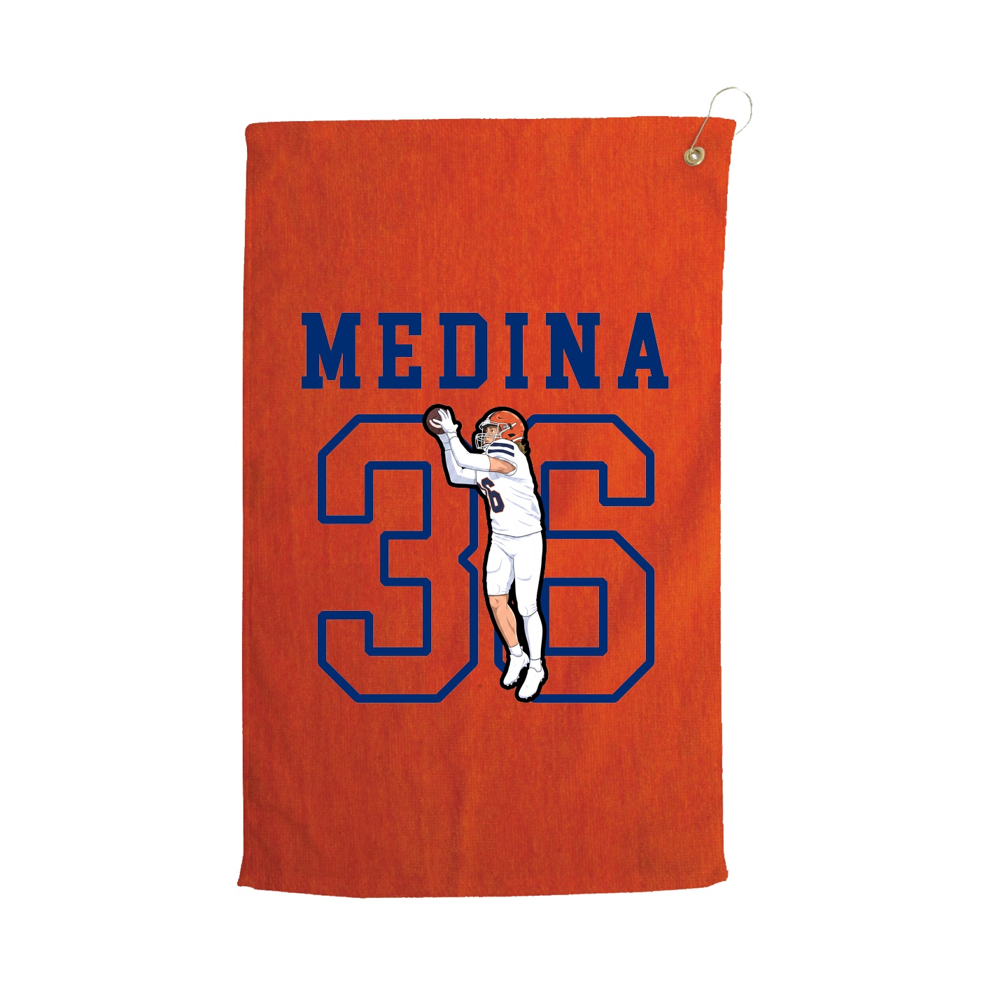 Golf Towel — Shirsey in Orange
