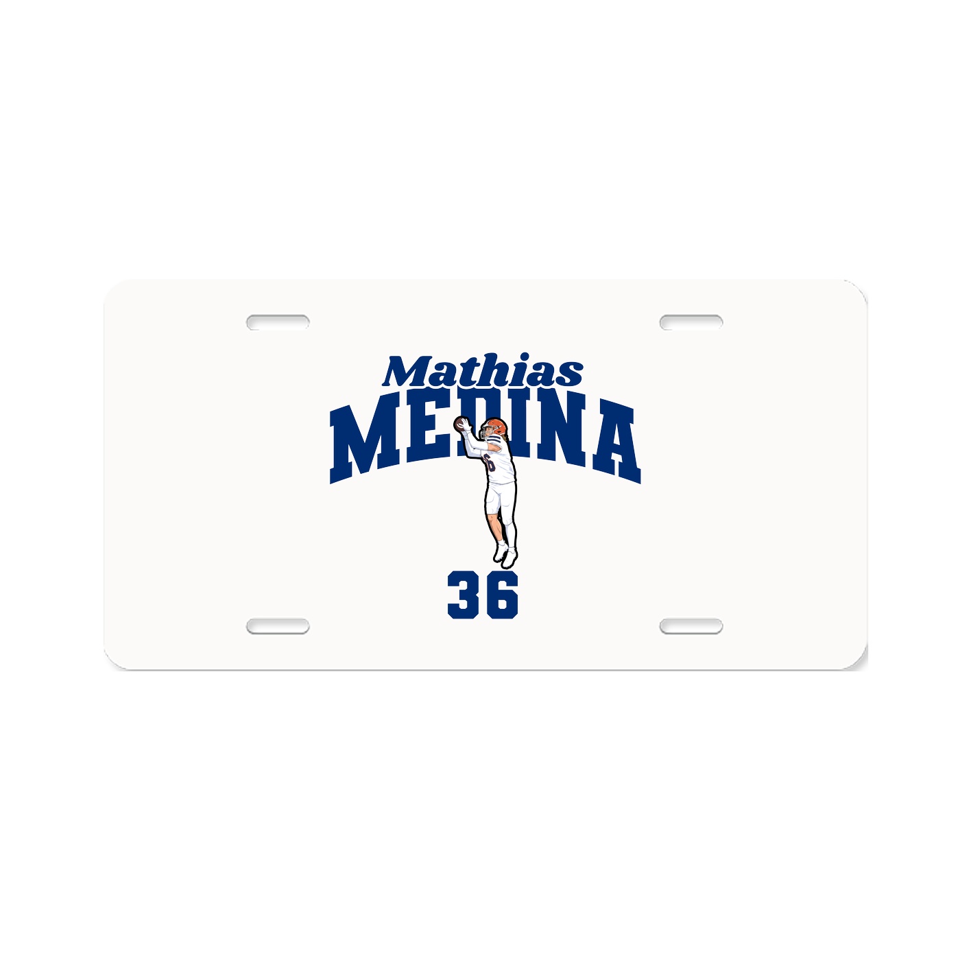 License Plate — Signature Arch in Classic