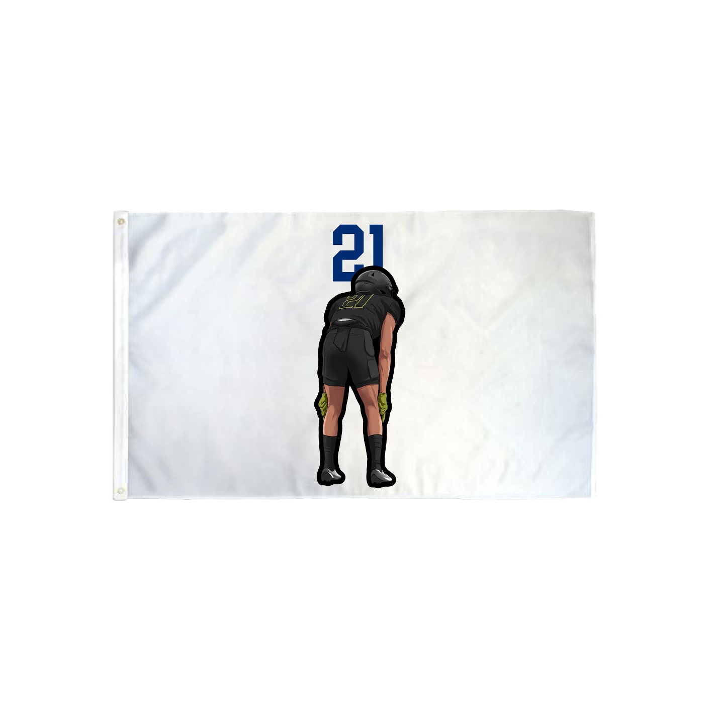 3x5 Flag — Number Top in Classic