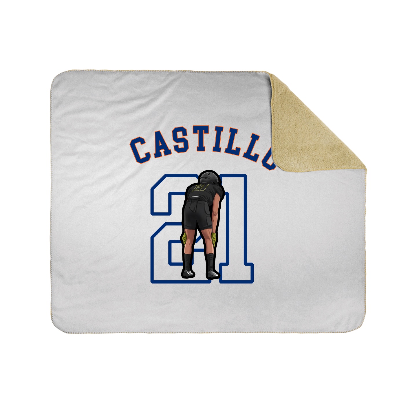 Throw Blanket — Shirsey Arch in White