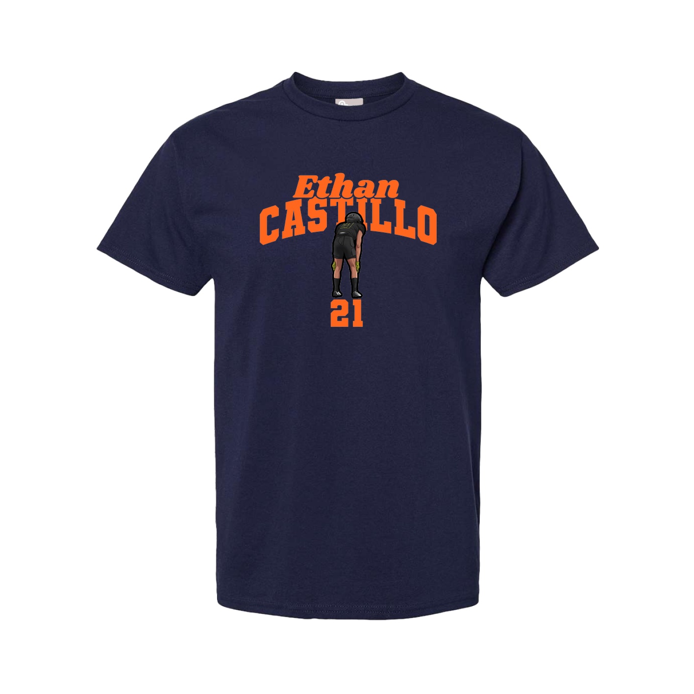 Tee — Signature Arch in Navy