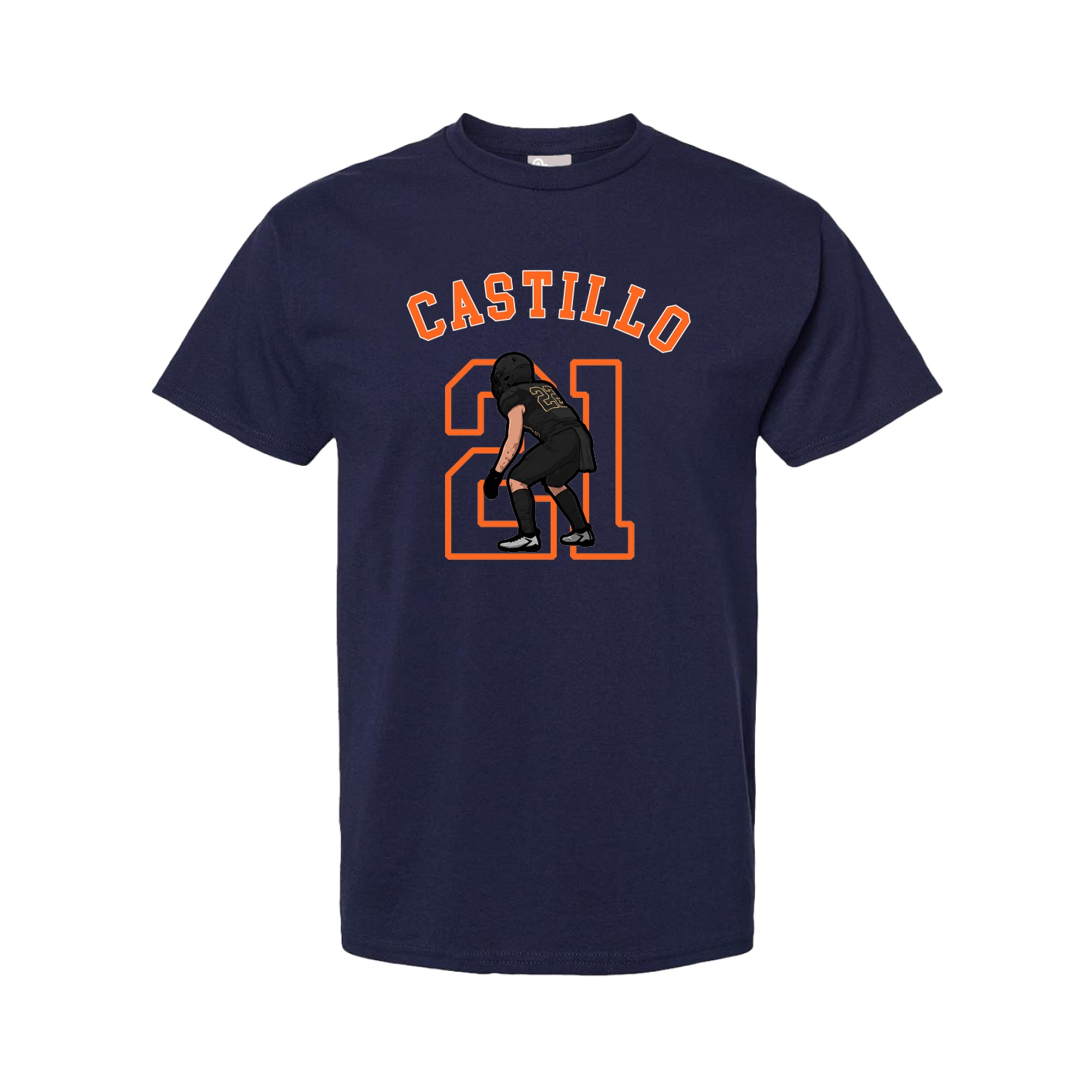 Youth Tee — Shirsey Arch in Navy