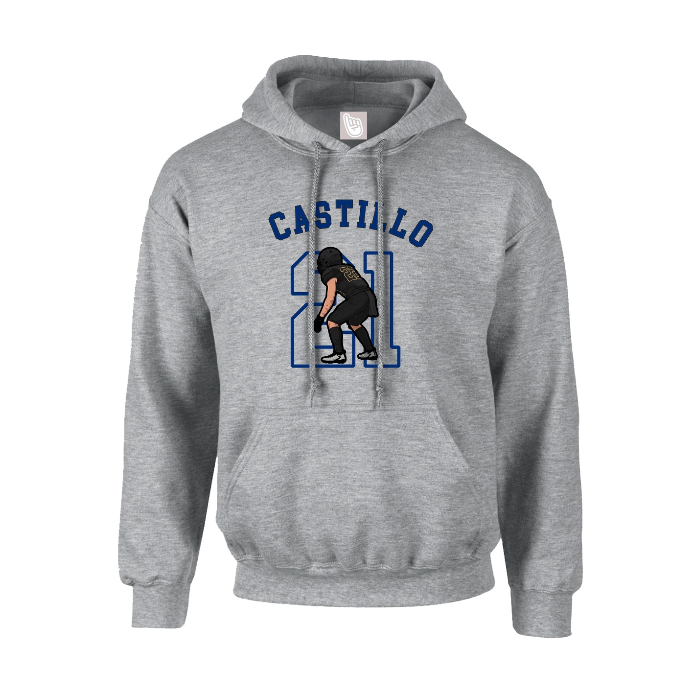 Hoodie — Shirsey Arch in Grey