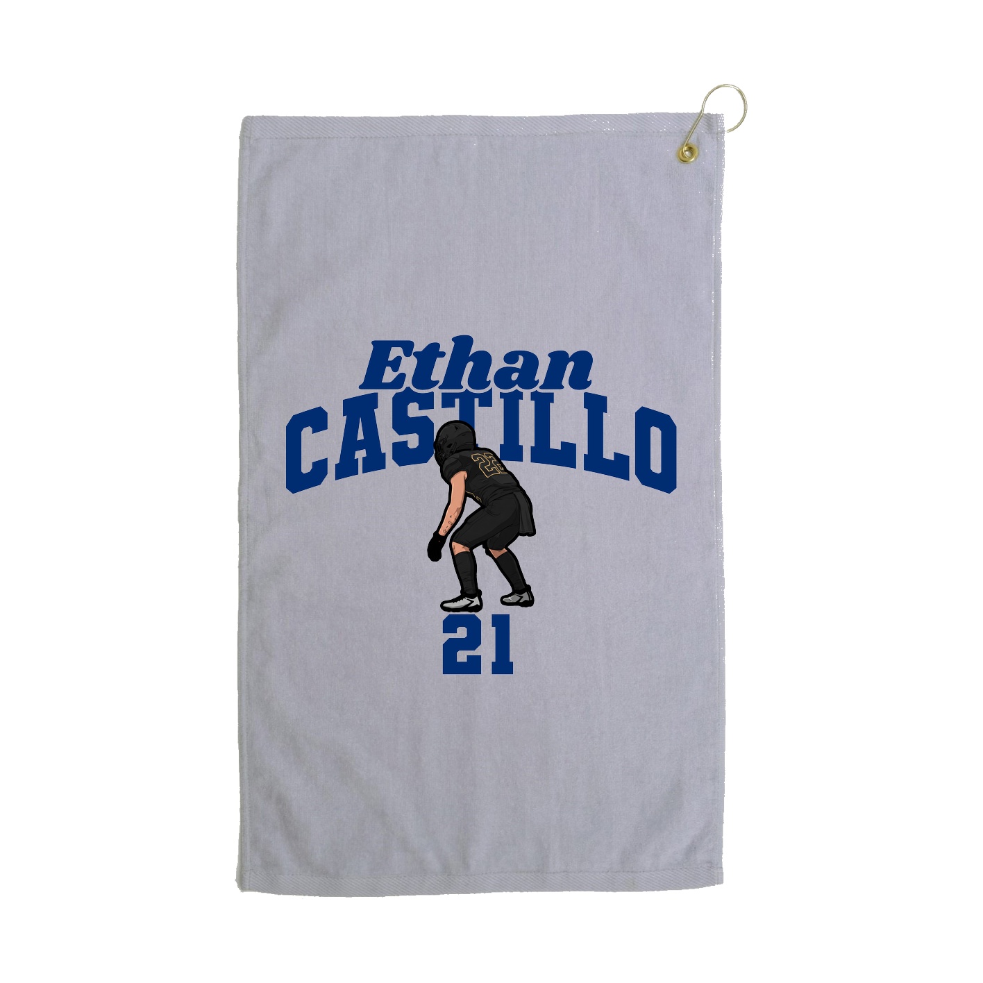 Golf Towel — Signature Arch in Grey