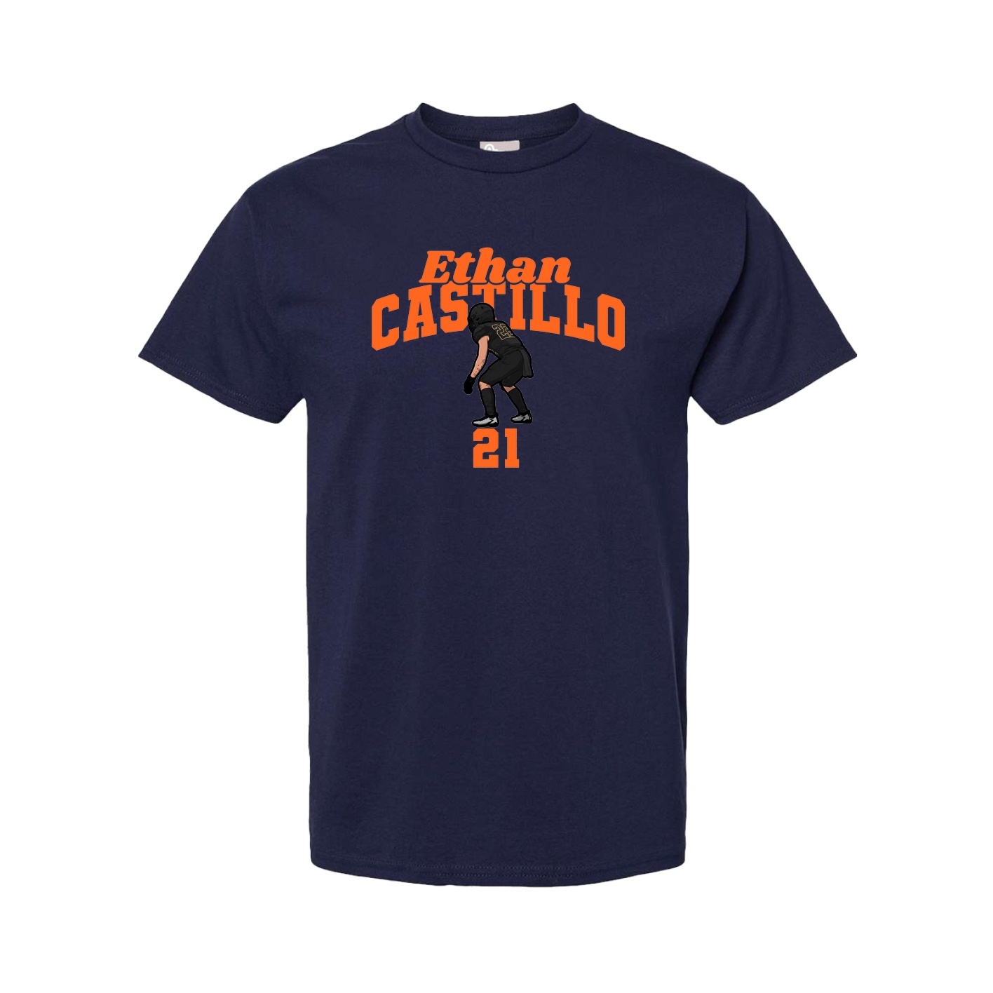 Tee — Signature Arch in Navy