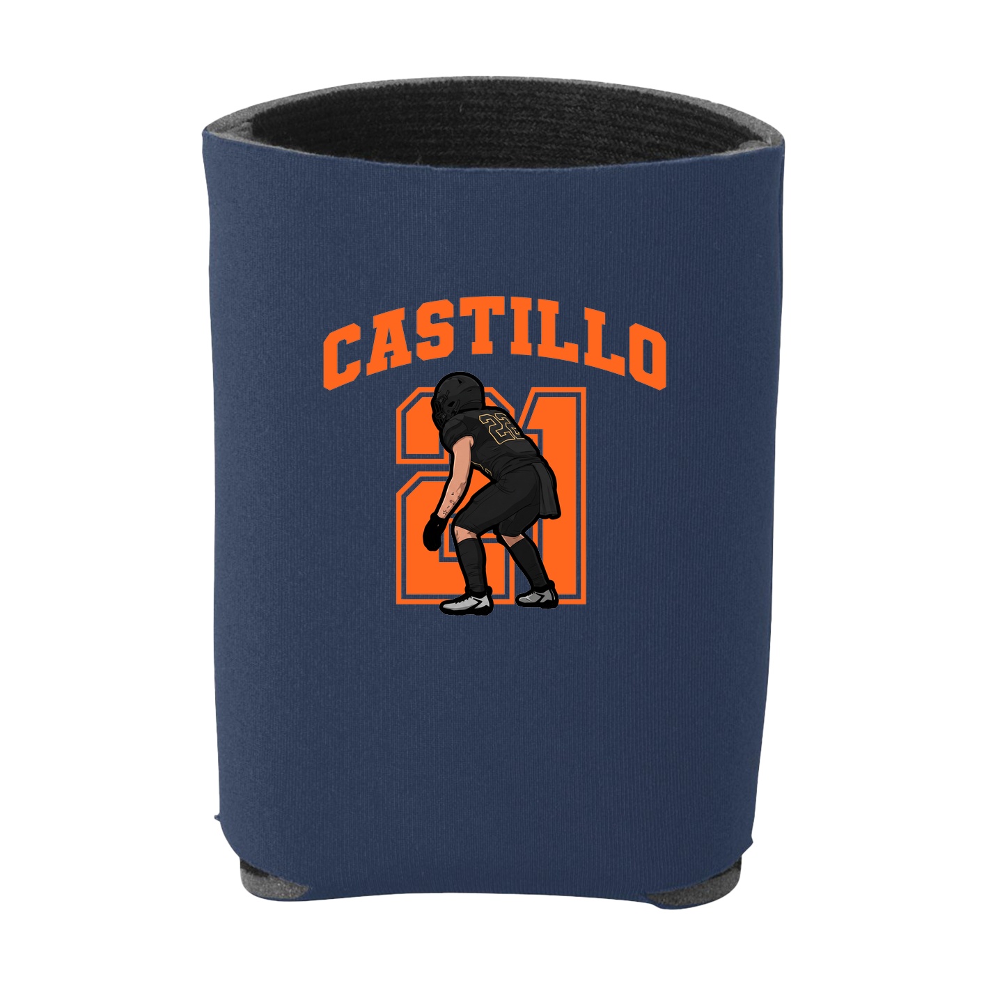 Can Holder — Number in Navy