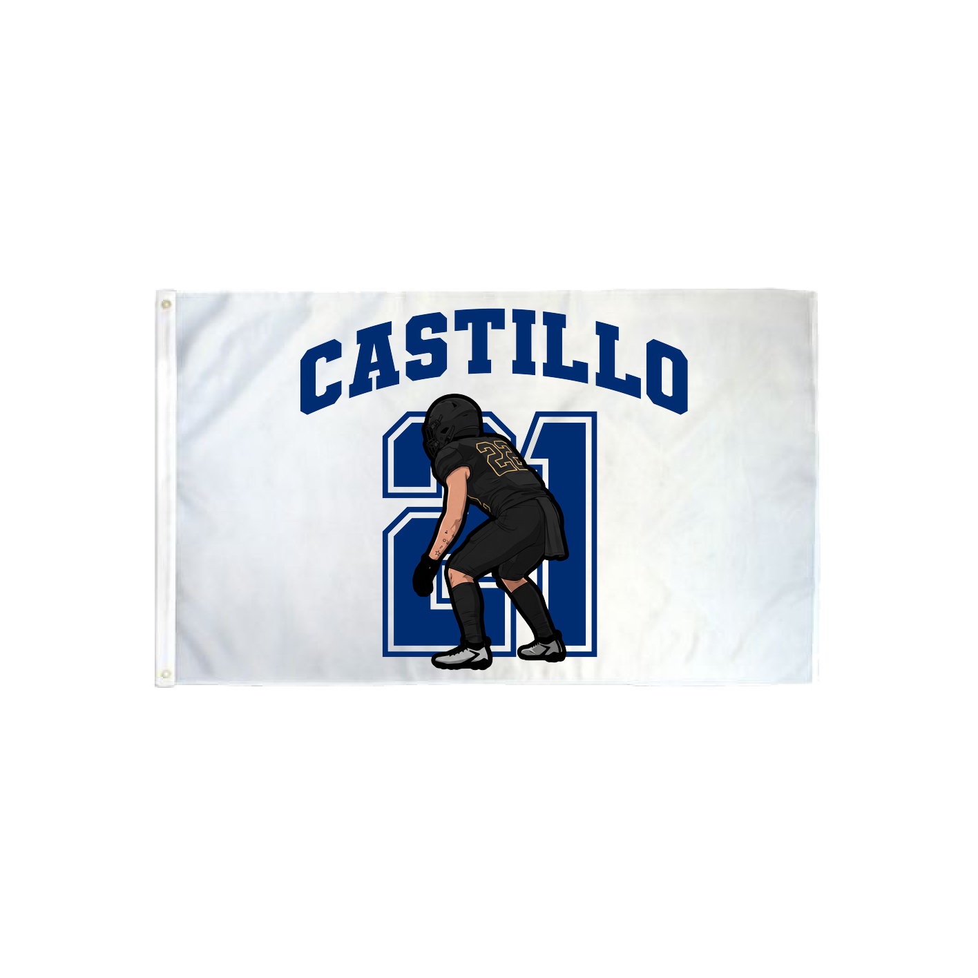 3x5 Flag — Number in Classic