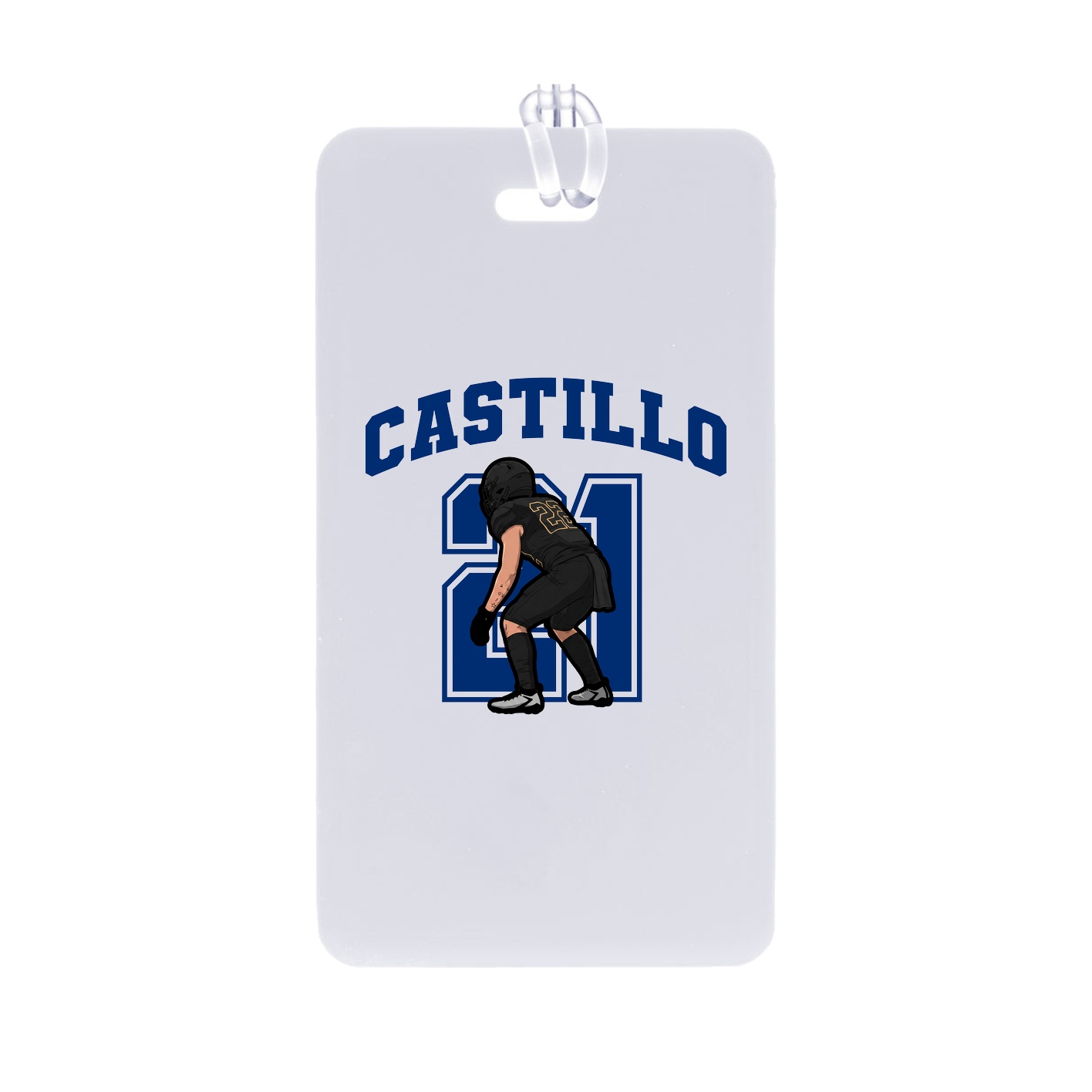 Bag Tag — Number in Classic
