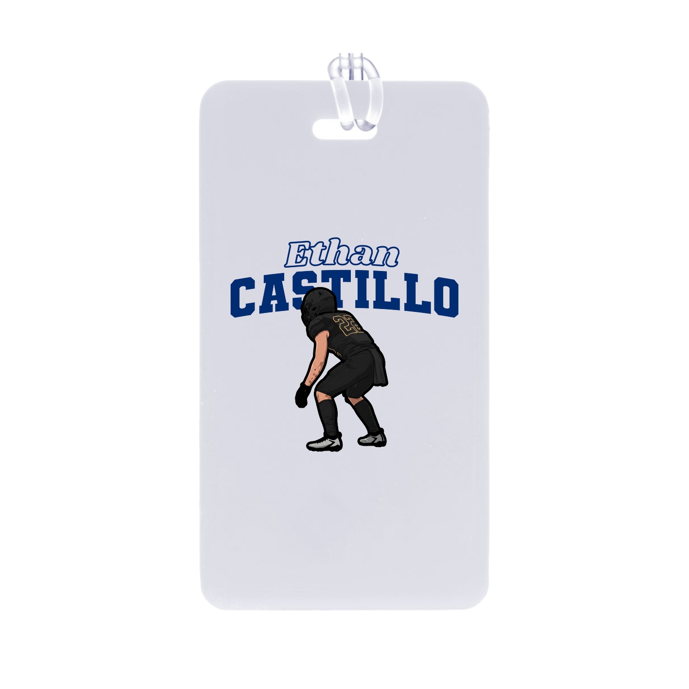 Bag Tag — Name Arch in Classic