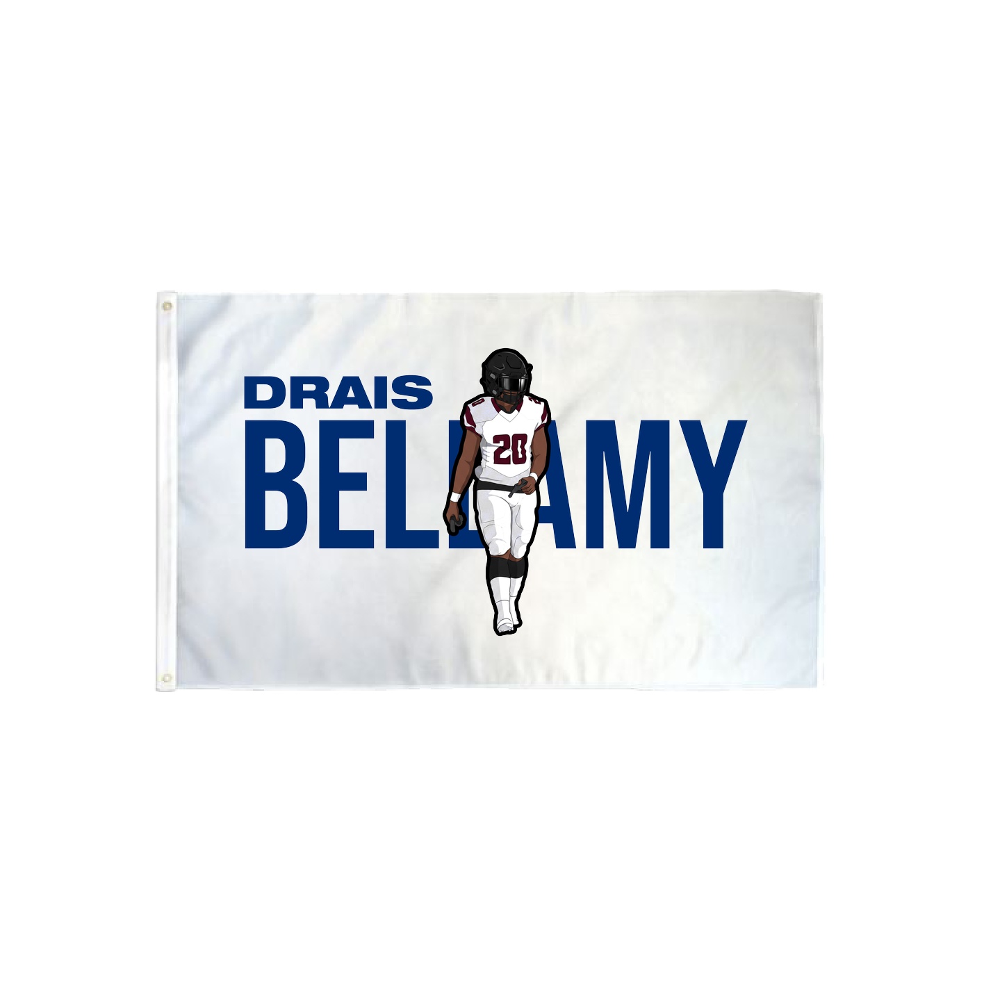 3x5 Flag — Player Name in Classic