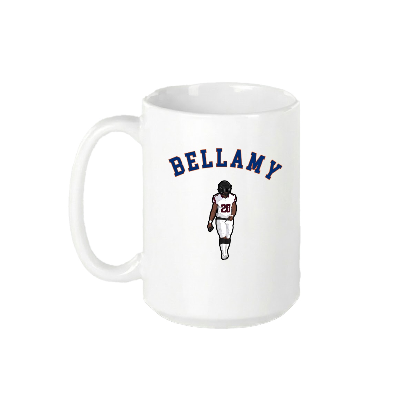 15oz Coffee Mug — Shirsey Arch in White