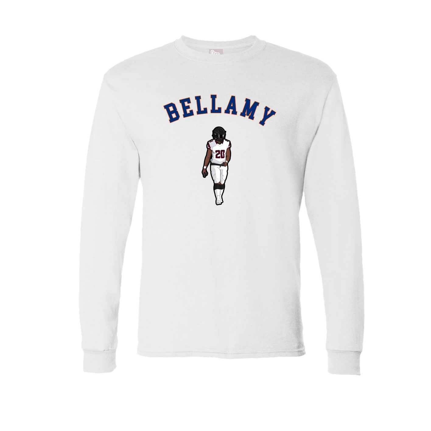 Long Sleeve Tee — Shirsey Arch in White