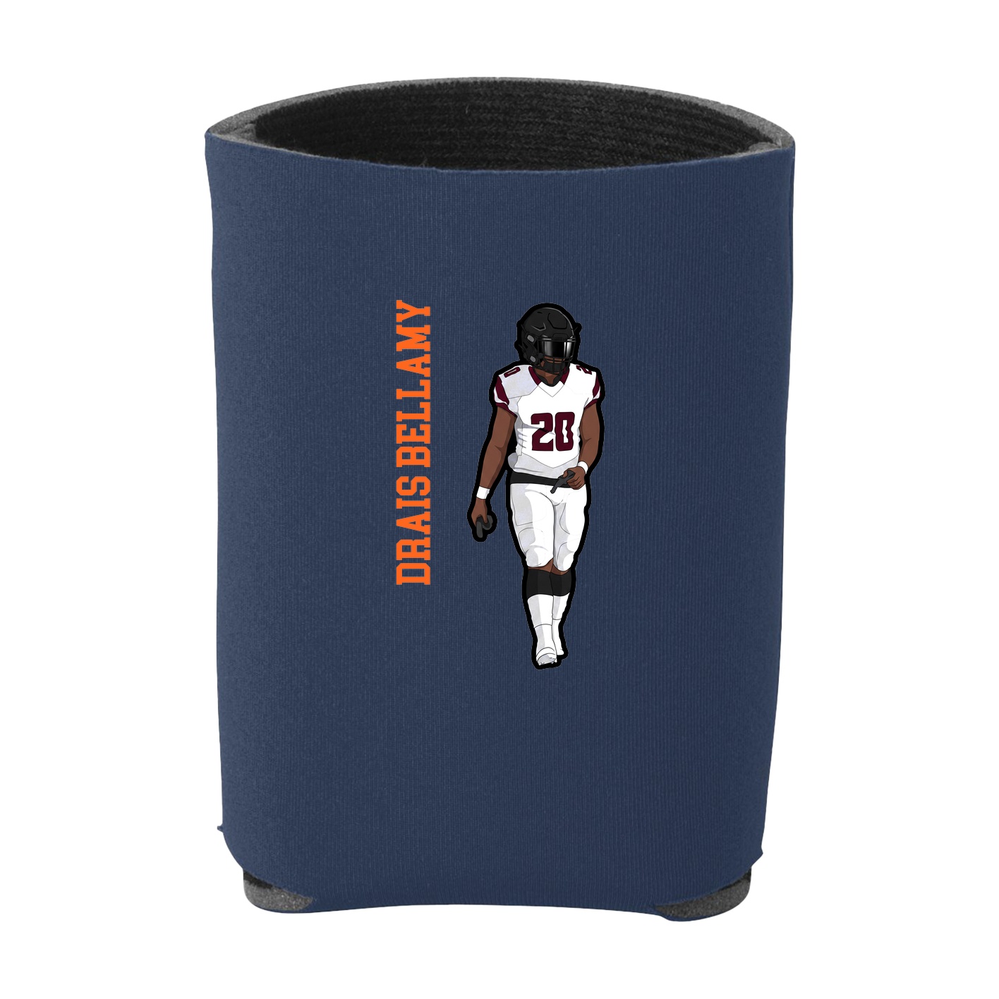 Can Holder — Name Vertical in Navy