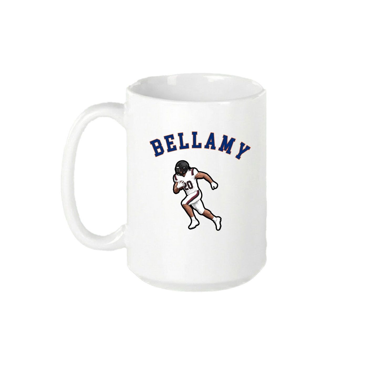15oz Coffee Mug — Shirsey Arch in White