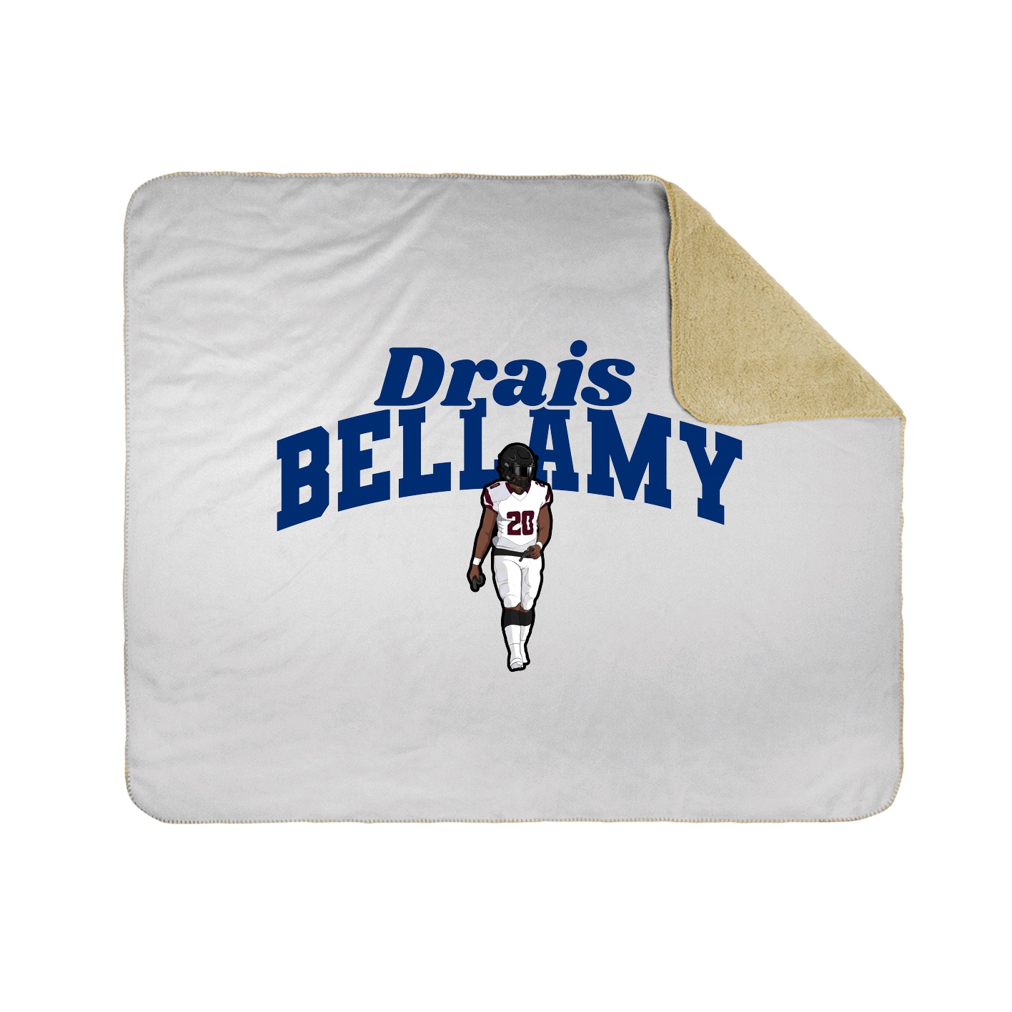 Throw Blanket — Signature Arch in White