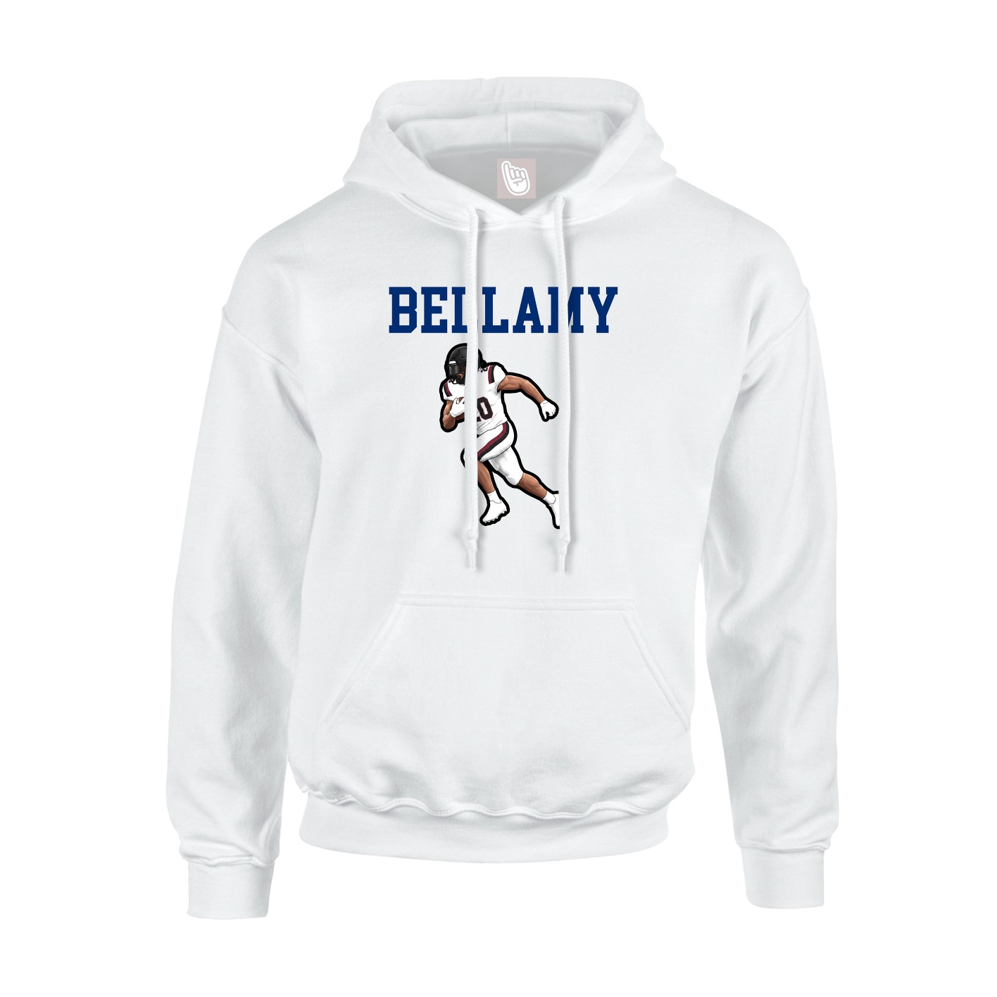 Hoodie — Shirsey in White