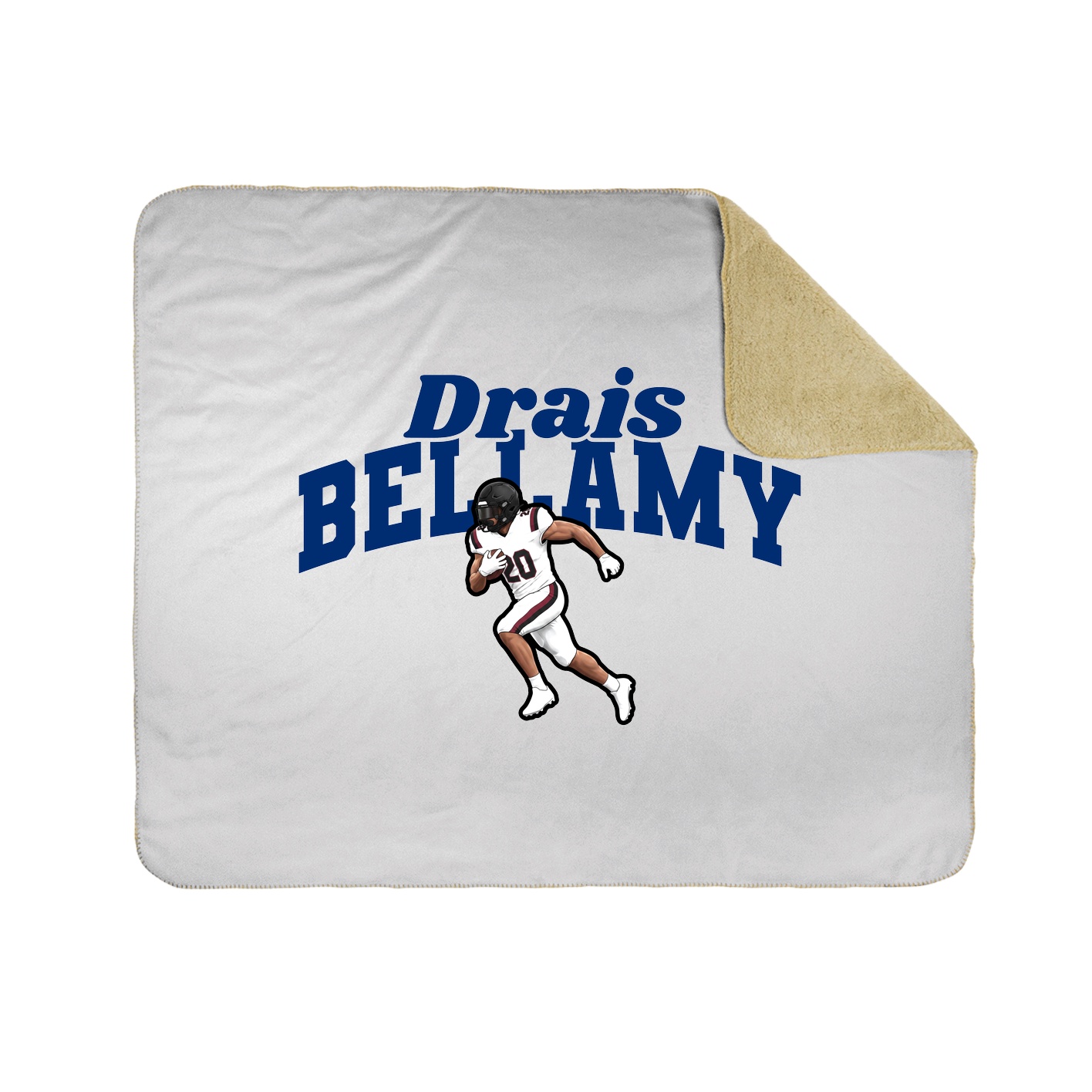 Throw Blanket — Signature Arch in White