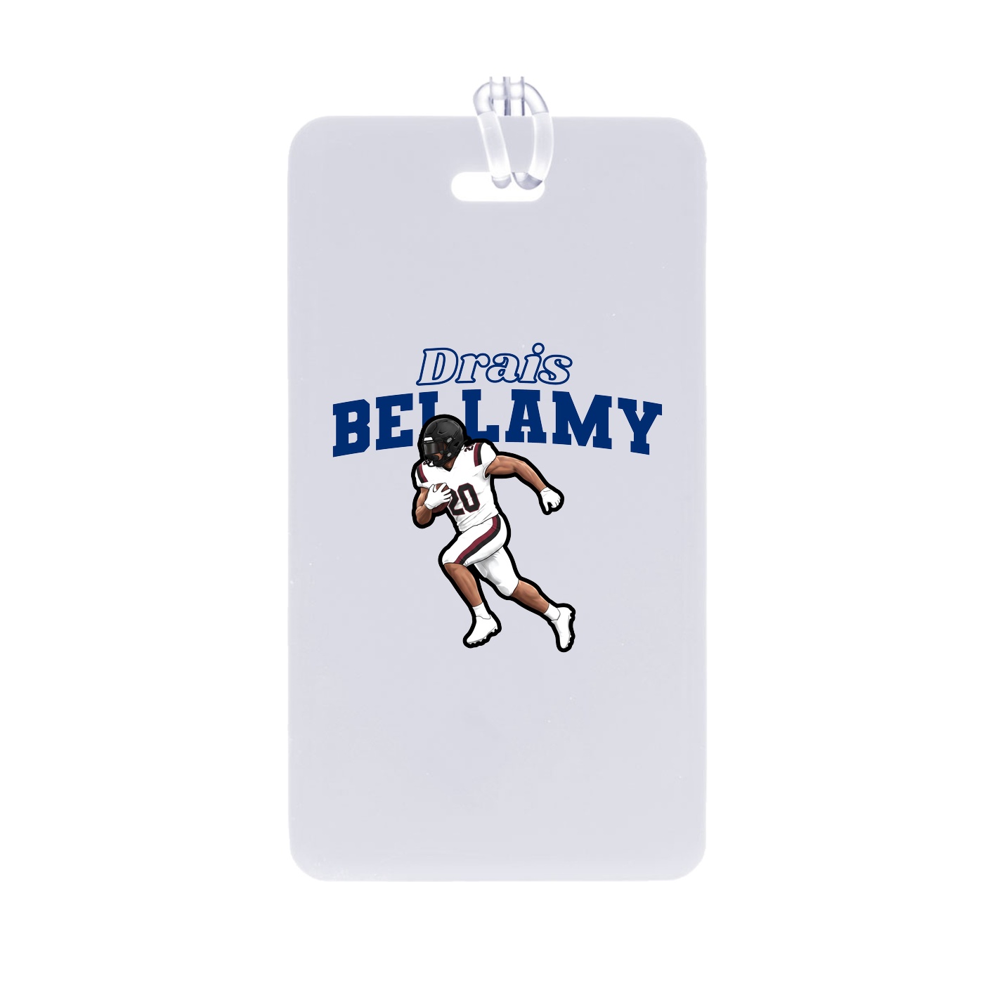 Bag Tag — Name Arch in Classic