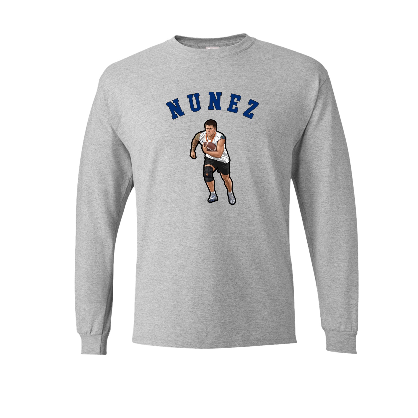 Long Sleeve Tee — Shirsey Arch in Grey