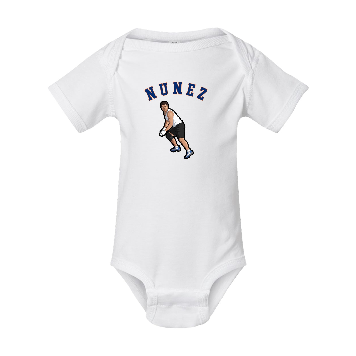 Baby Onesie — Shirsey Arch in White