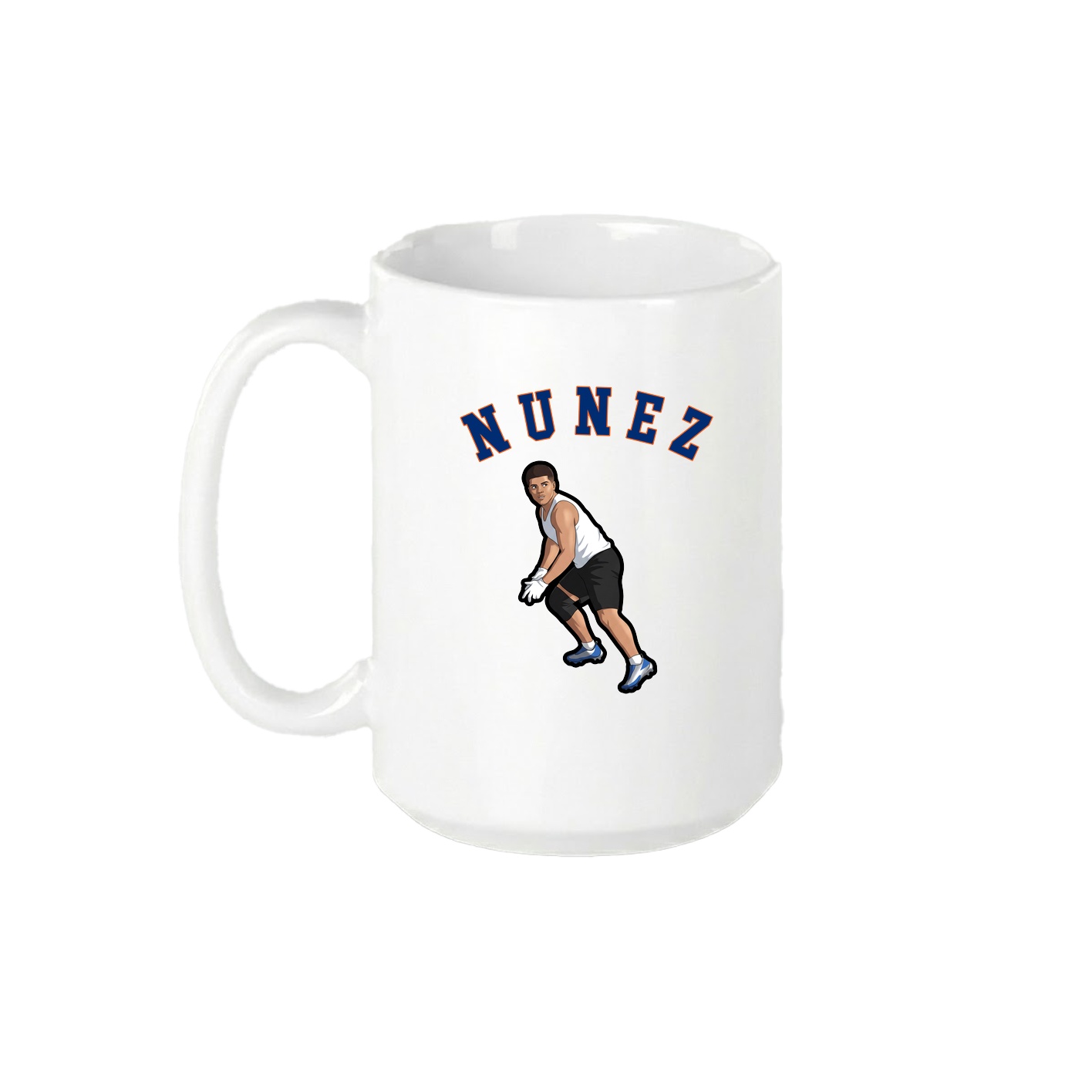 15oz Coffee Mug — Shirsey Arch in White