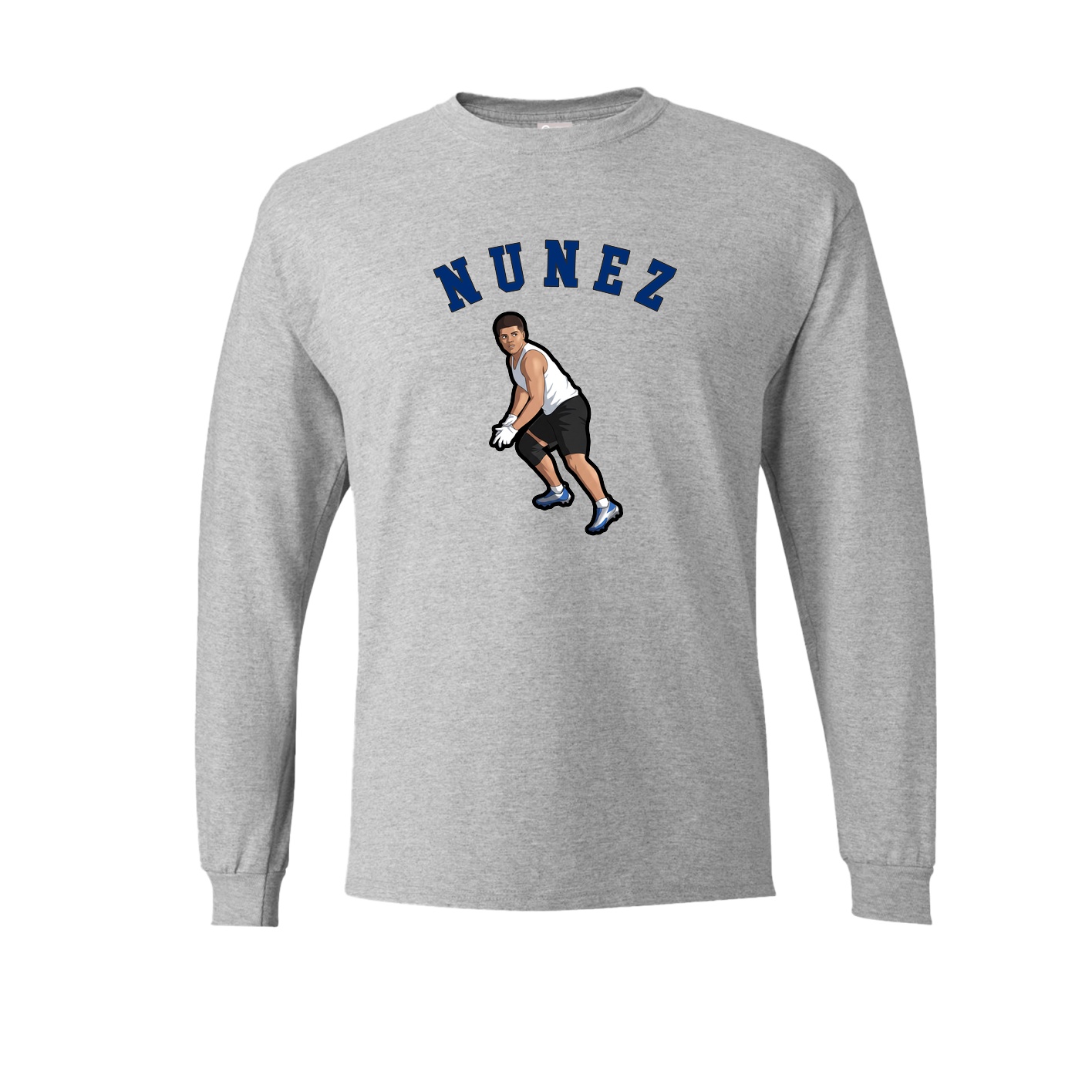 Long Sleeve Tee — Shirsey Arch in Grey