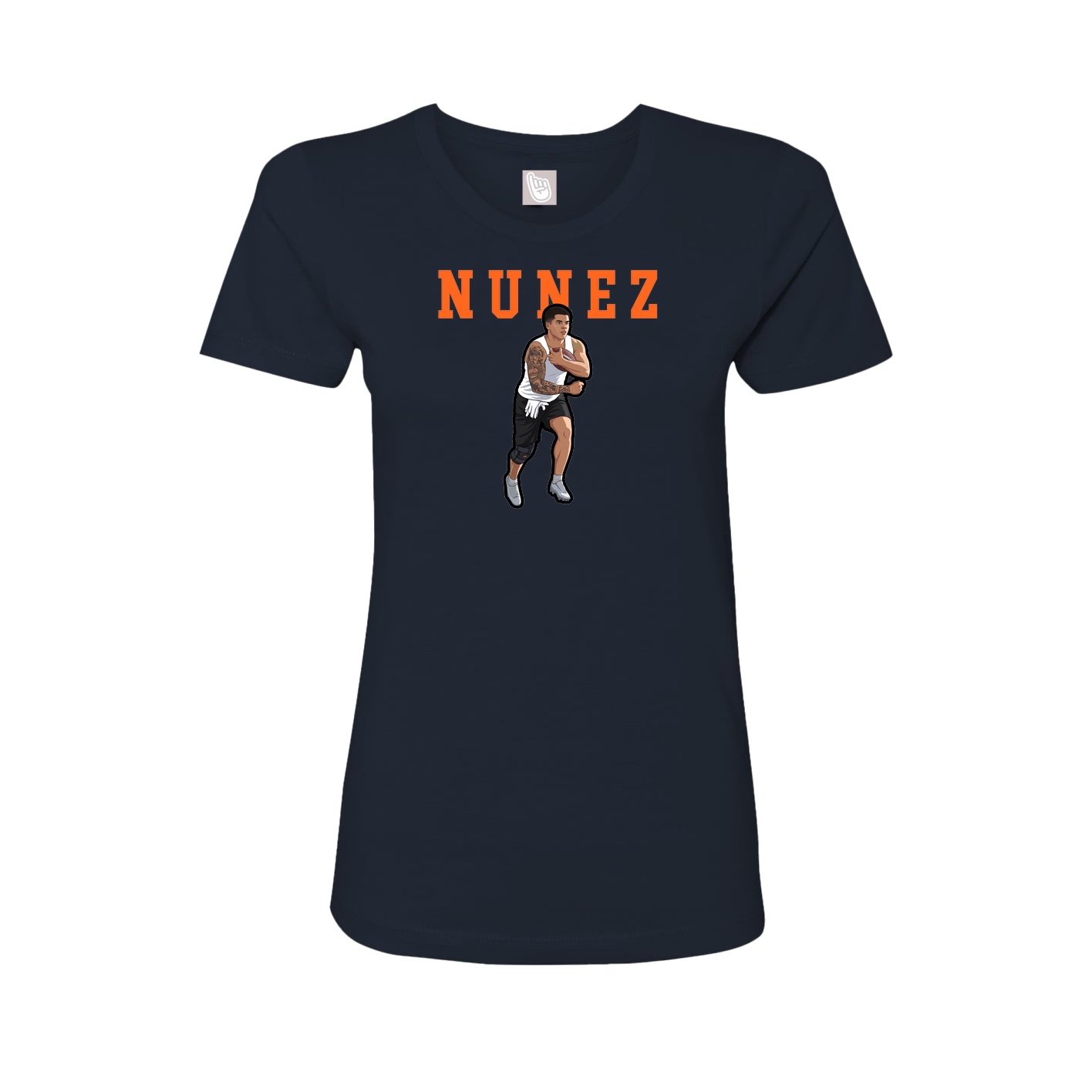 Fitted Women's Tee — Shirsey in Navy