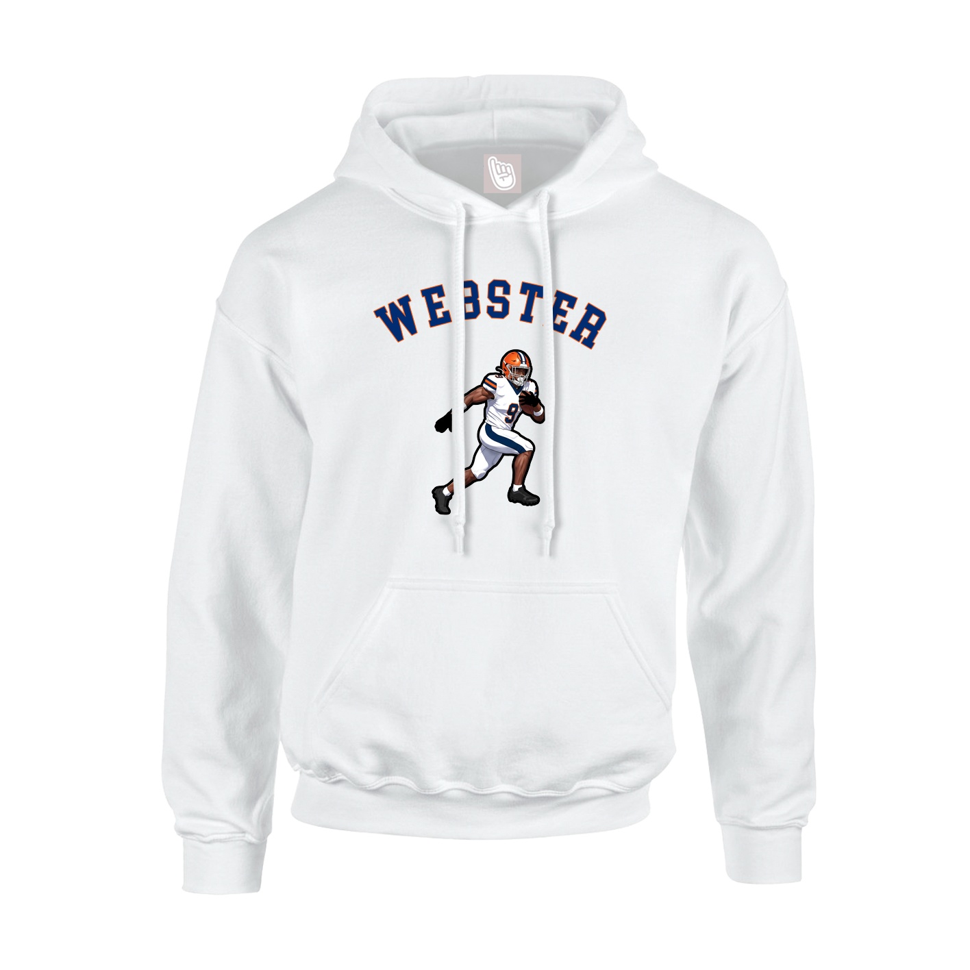 Hoodie — Shirsey Arch in White