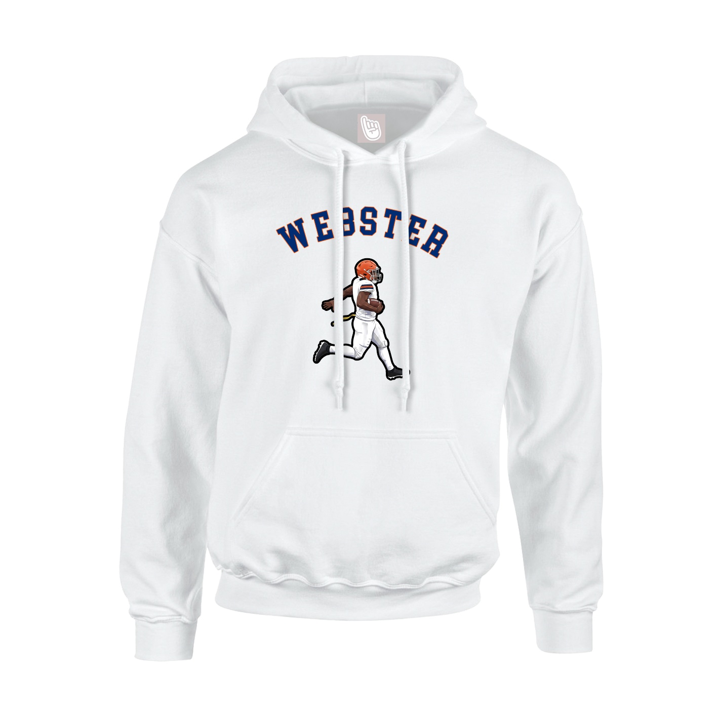 Hoodie — Shirsey Arch in White