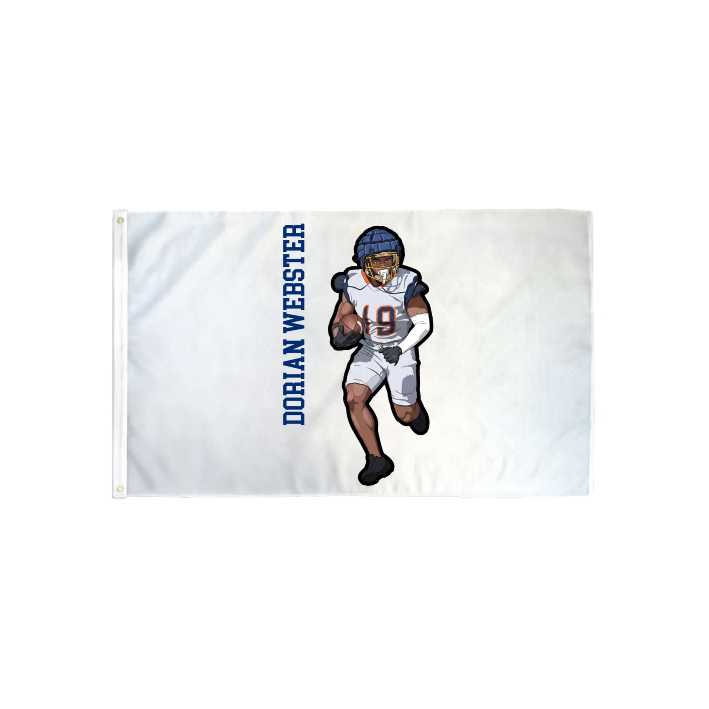 3x5 Flag — Name Vertical in Classic