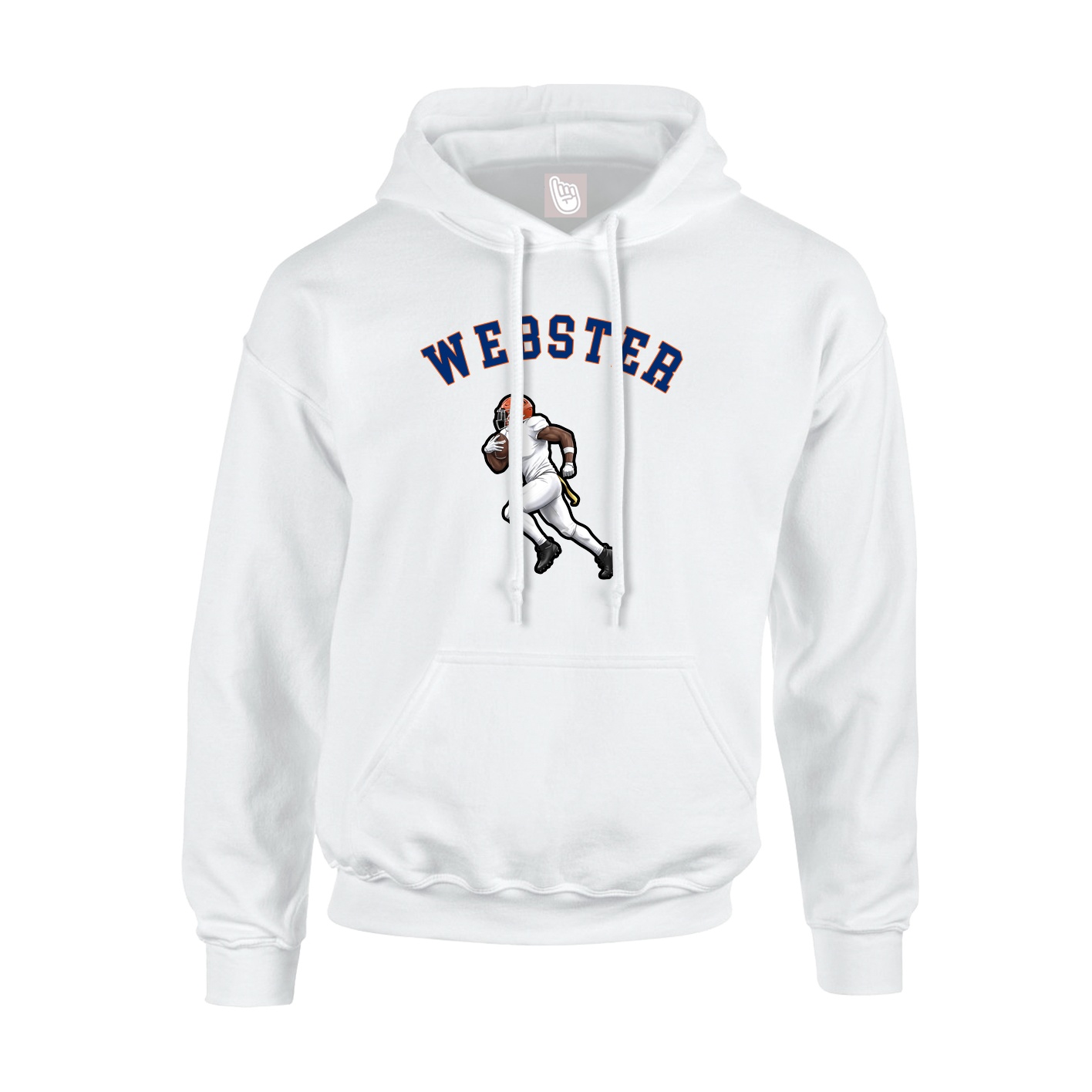 Hoodie — Shirsey Arch in White