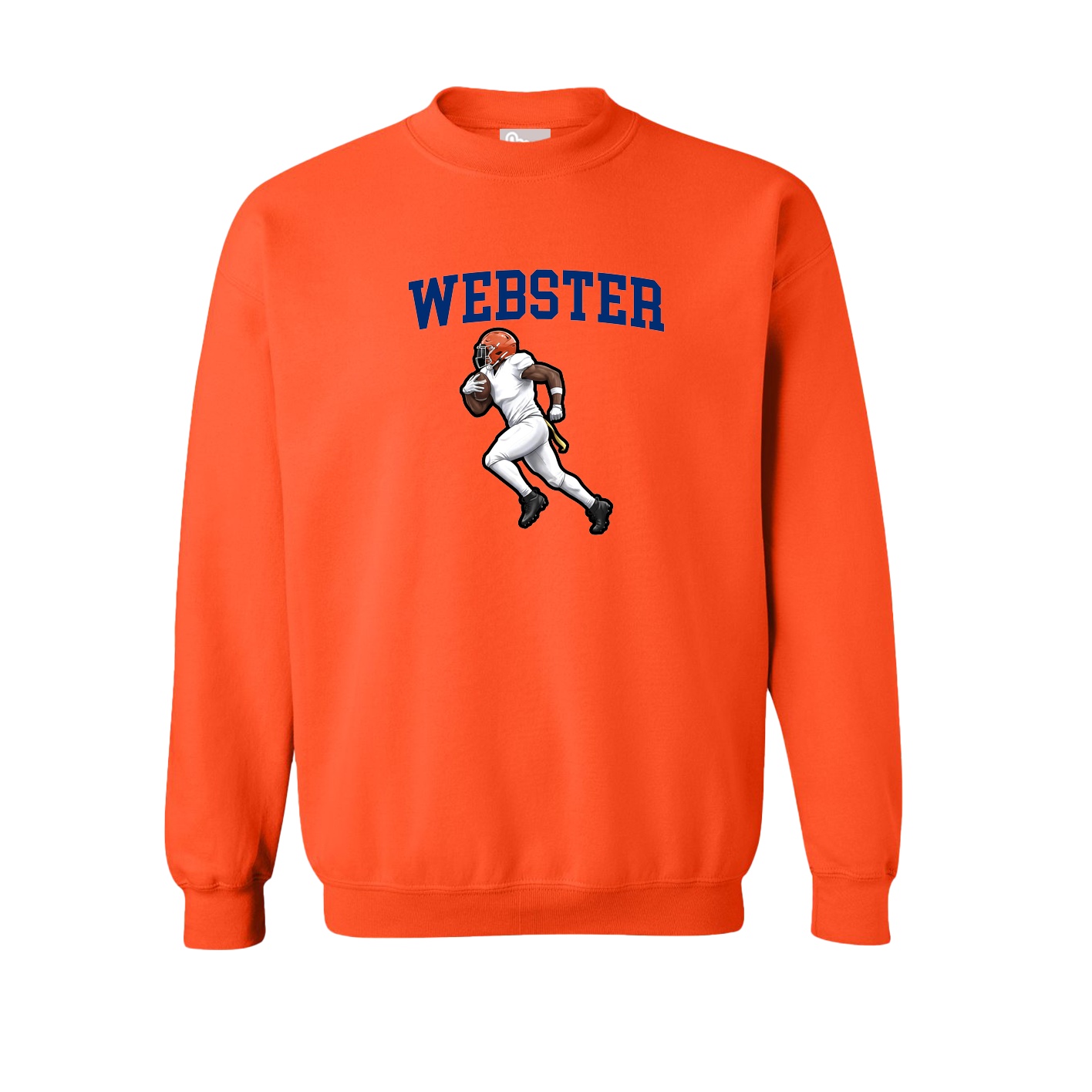 Fleece Crew — Shirsey in Orange