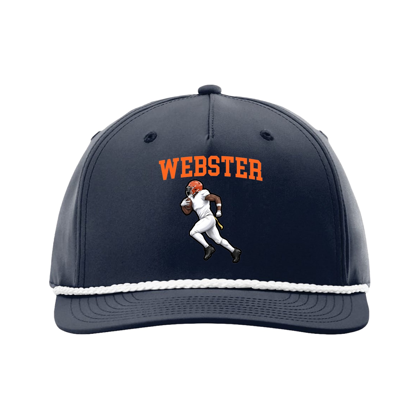 Five-Panel Classic Rope Cap — Shirsey in Navy