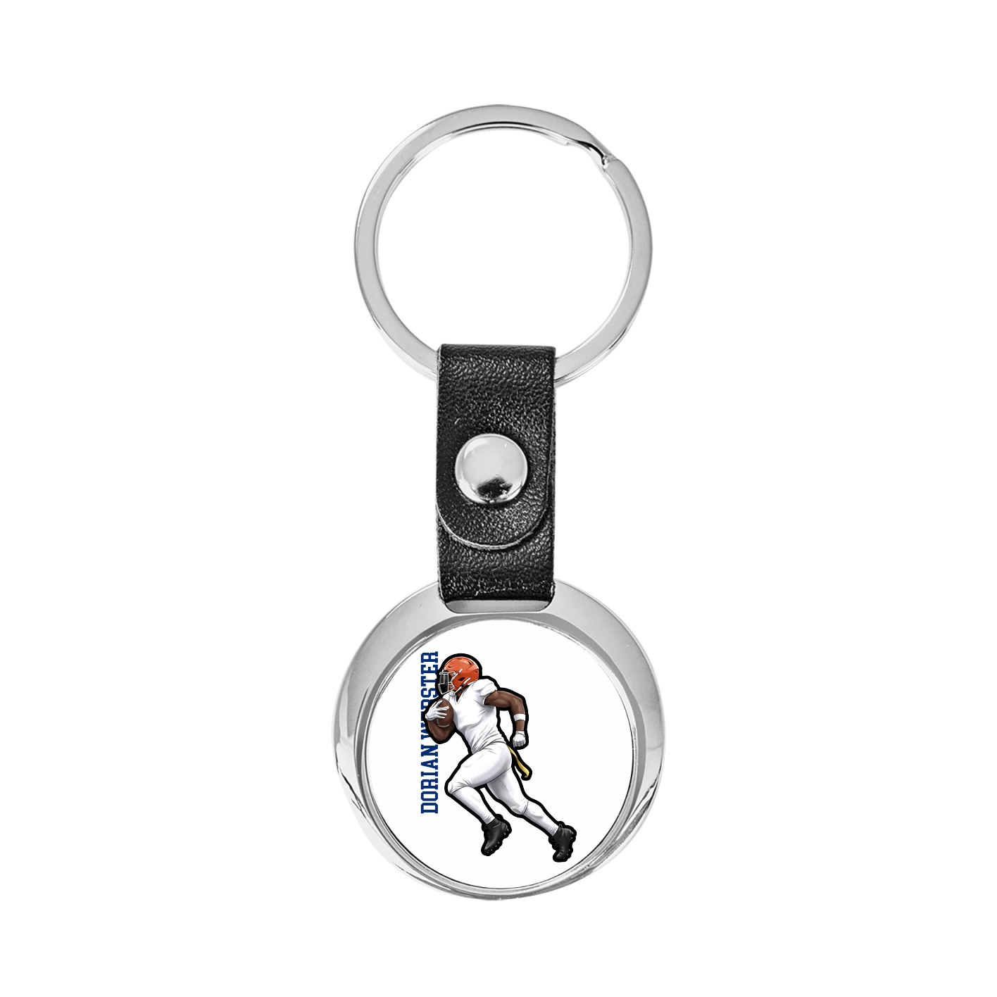 Key Chain — Name Vertical in Classic