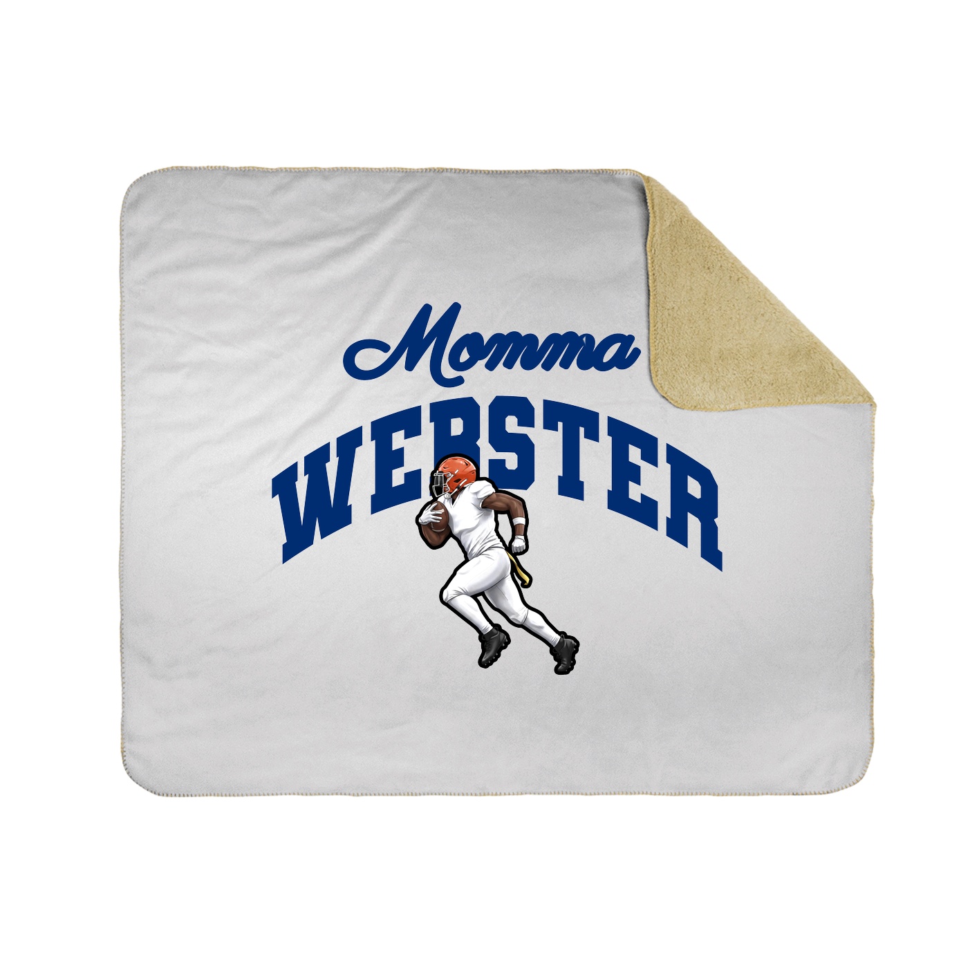 Throw Blanket — Mothers Day Arch in White