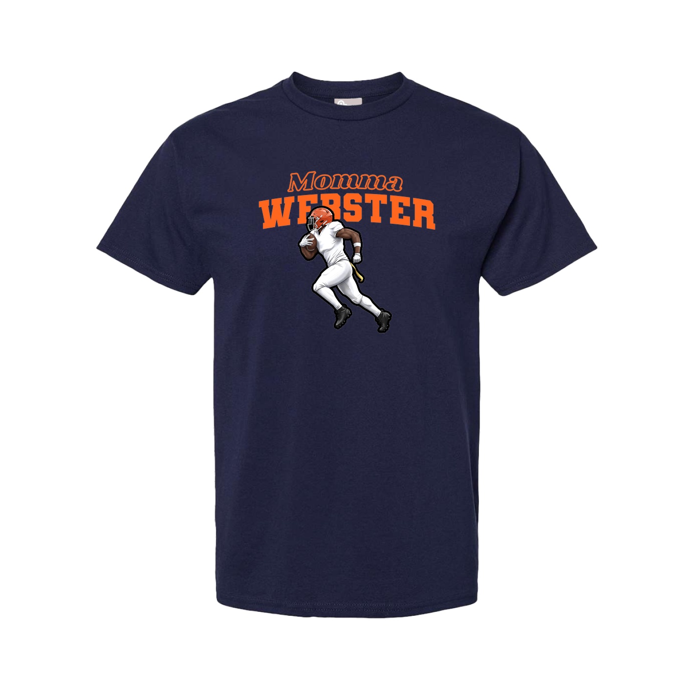 Youth Tee — Mothers Day Block in Navy