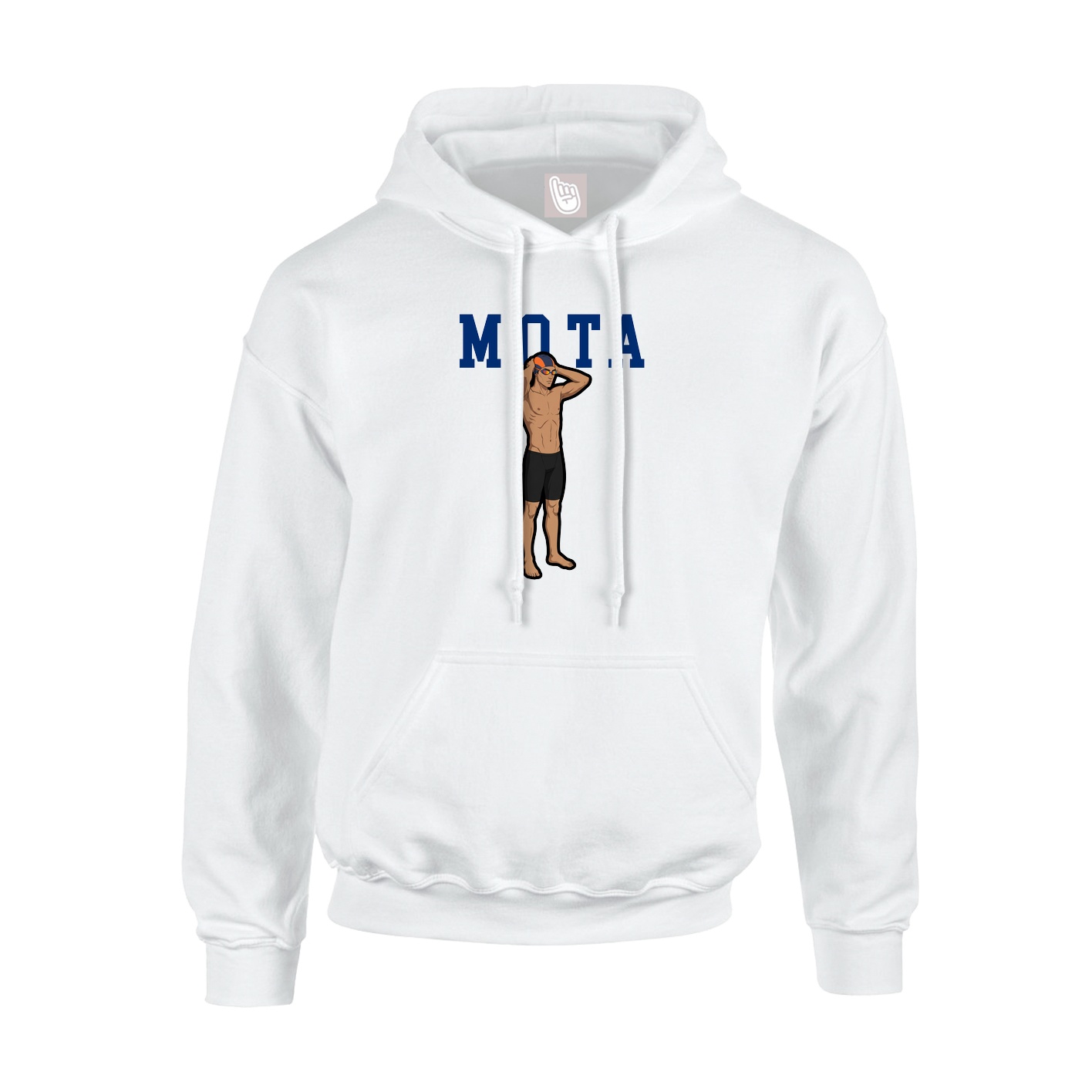 Hoodie — Shirsey in White