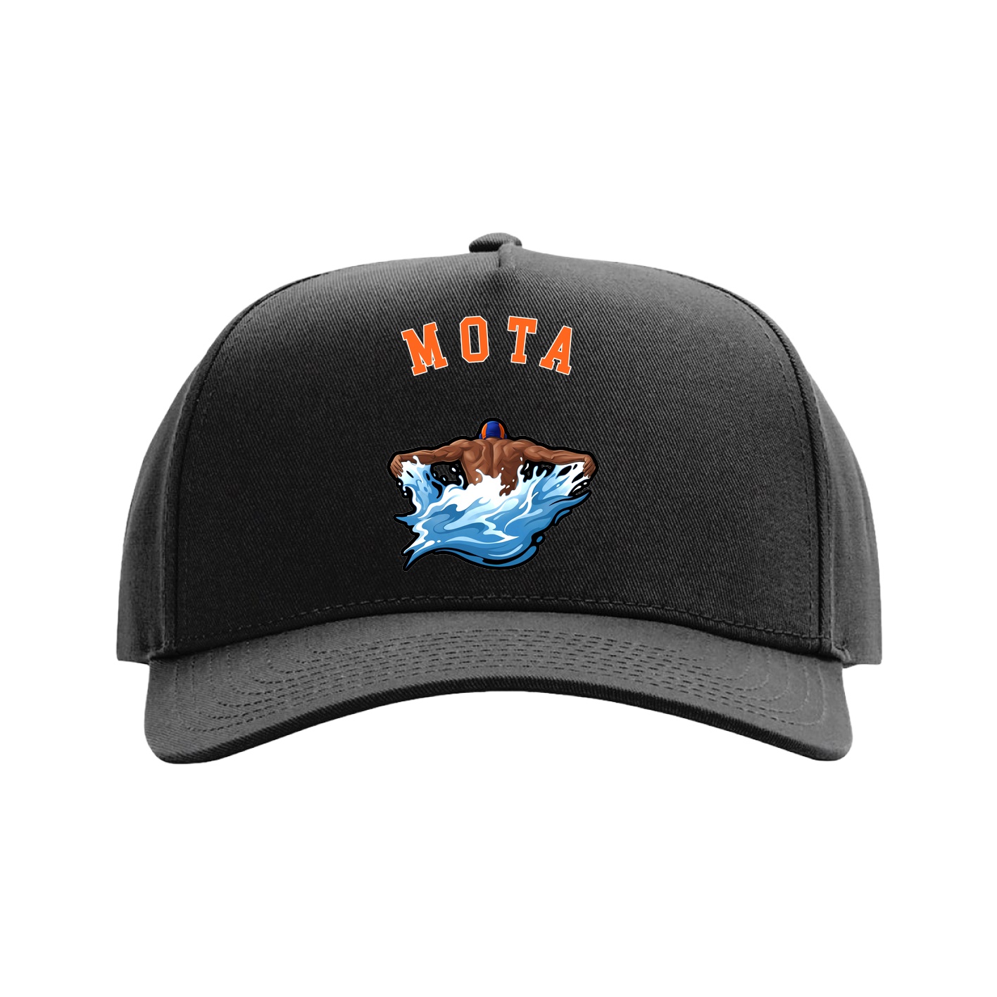 Full Fabric Five-Panel Champ Cap