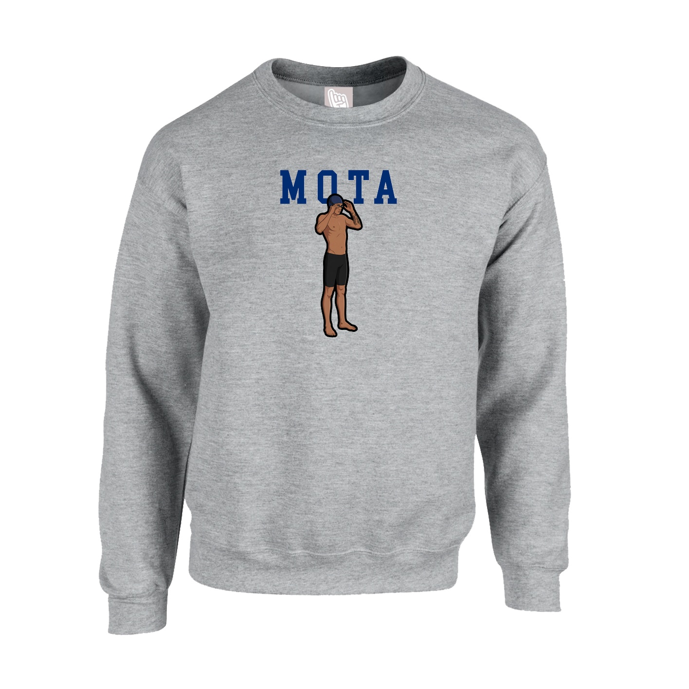 Fleece Crew — Shirsey in Grey
