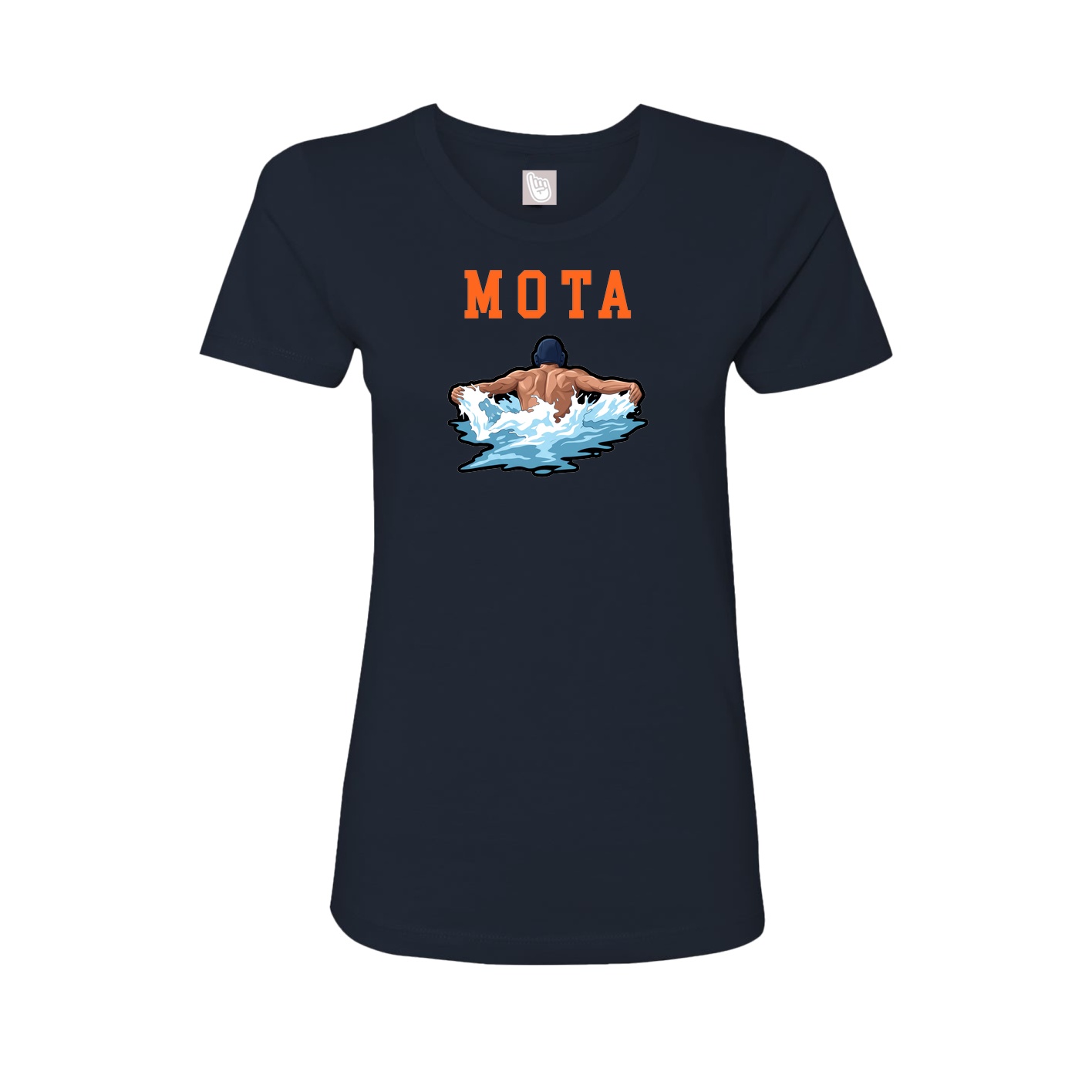 Fitted Women's Tee — Shirsey in Navy