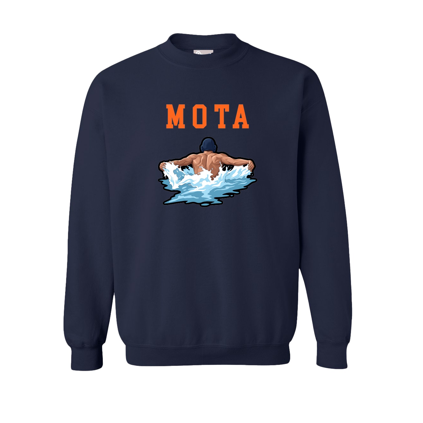 Fleece Crew — Shirsey in Navy