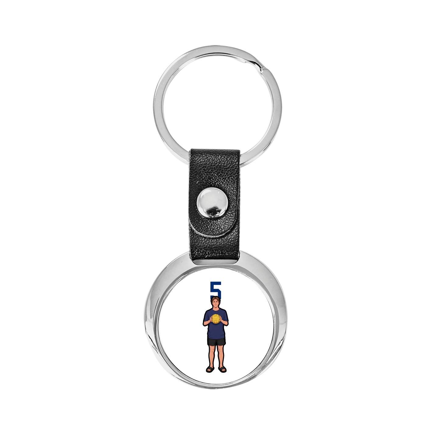 Key Chain — Number Top in Classic