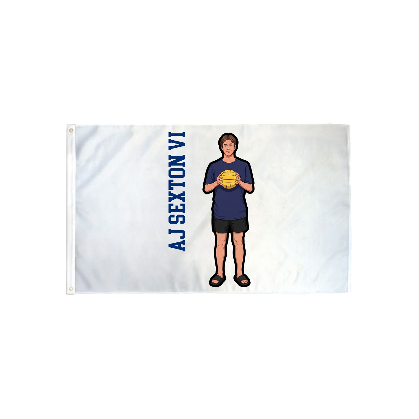 3x5 Flag — Name Vertical in Classic
