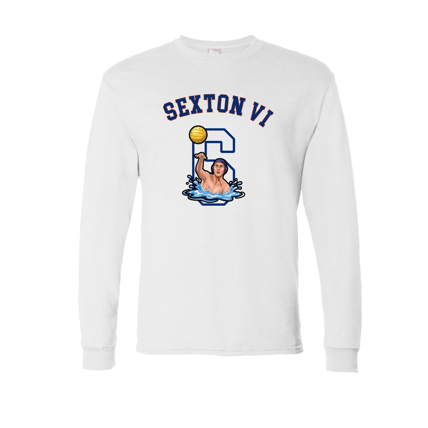 Long Sleeve Tee — Shirsey Arch in White
